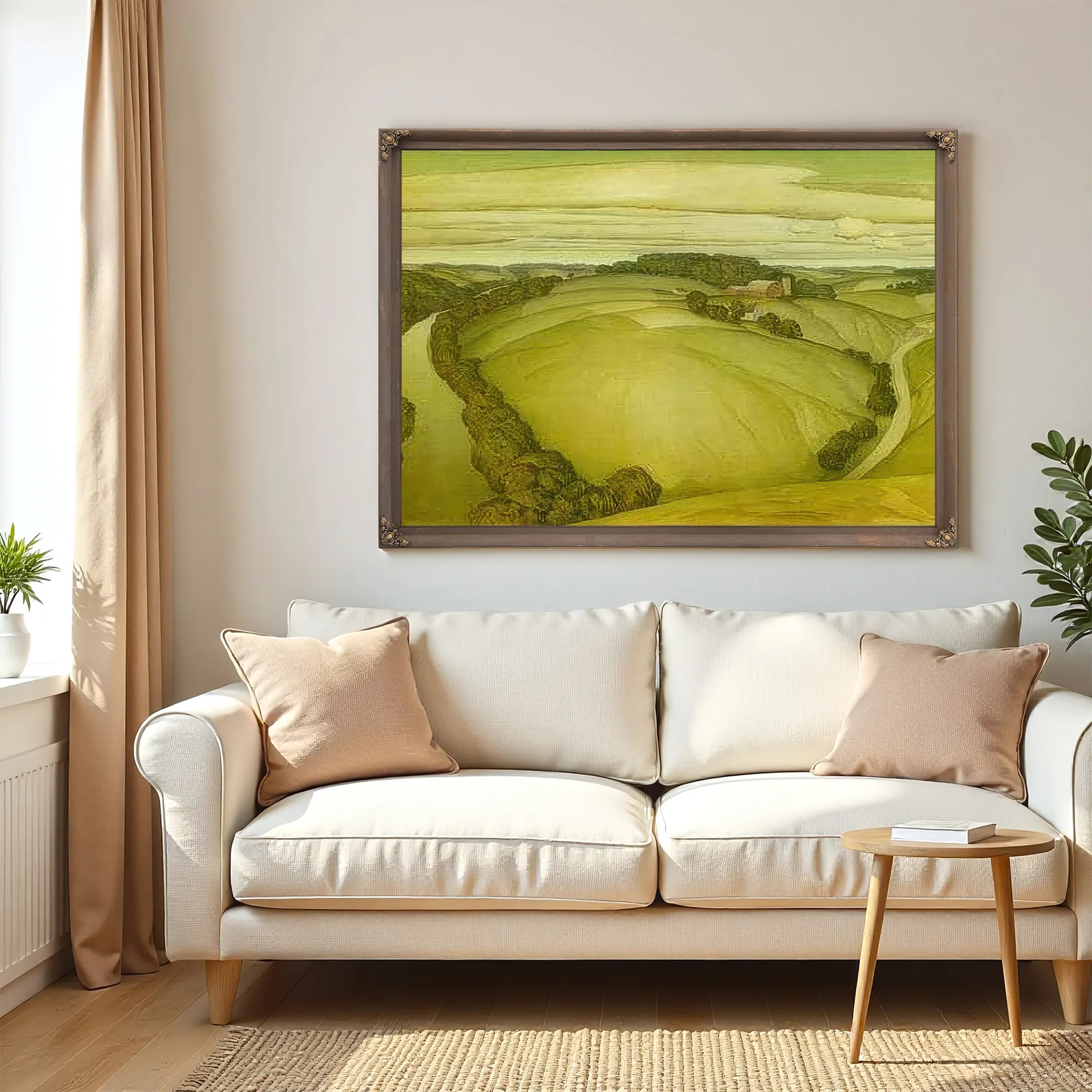 Traditional Walnut Frame Added - Order #1488 Fine Art Print