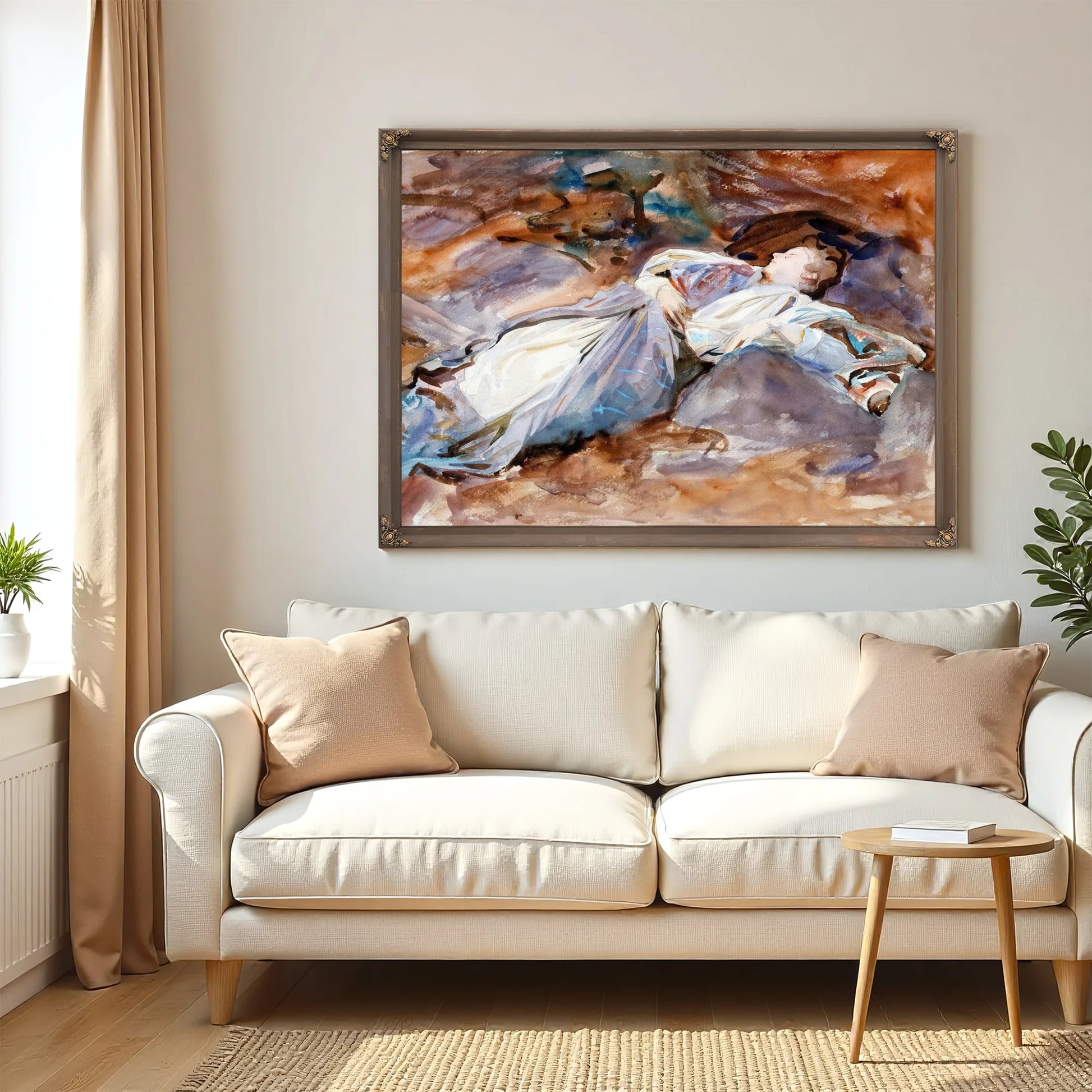 Violet Sleeping By John Singer Sargent Fine Art Print