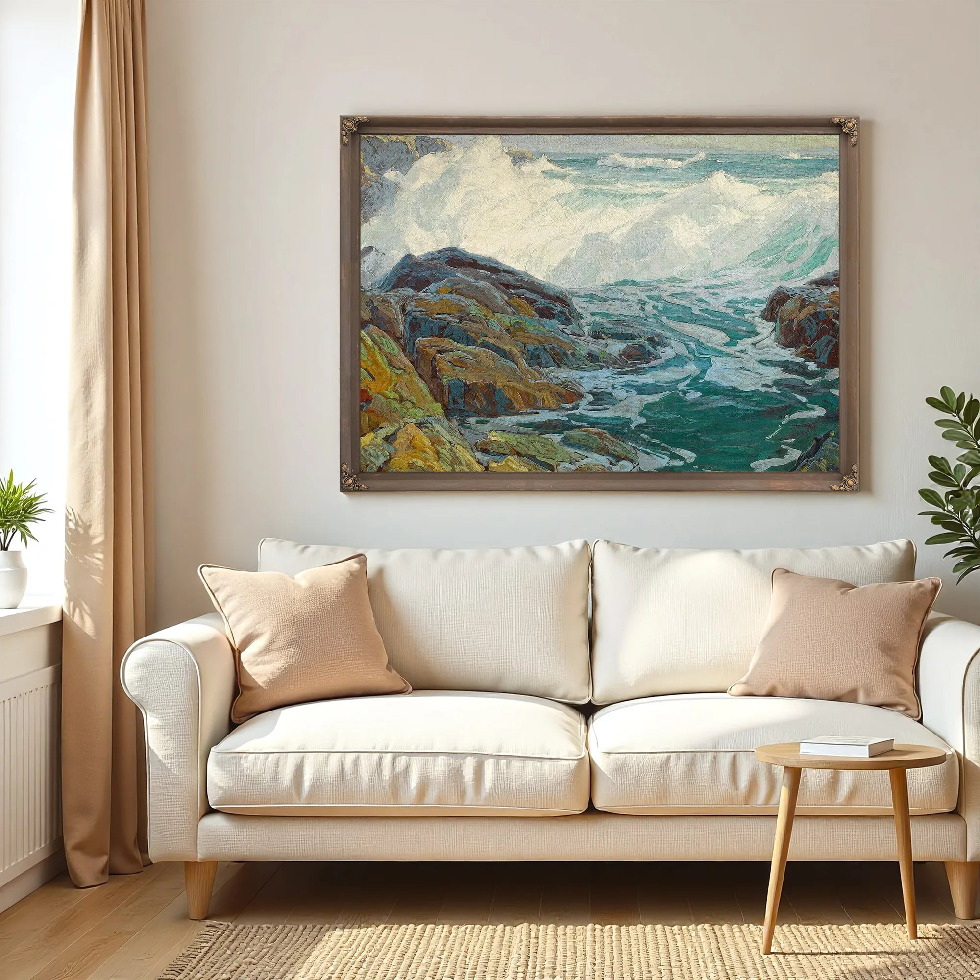 Laguna Breakers By Edgar Payne Fine Art Print