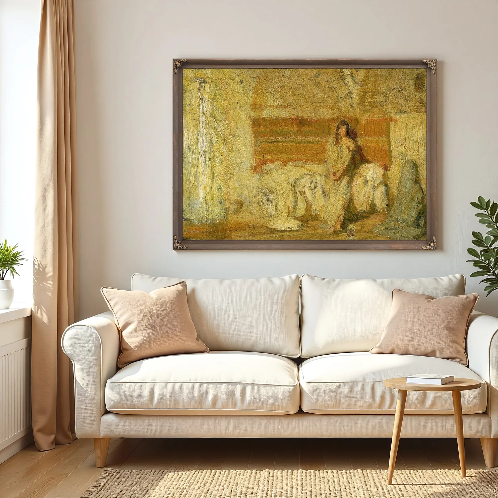 Study For The Annunciation By Henry Ossawa Tanner Fine Art Print