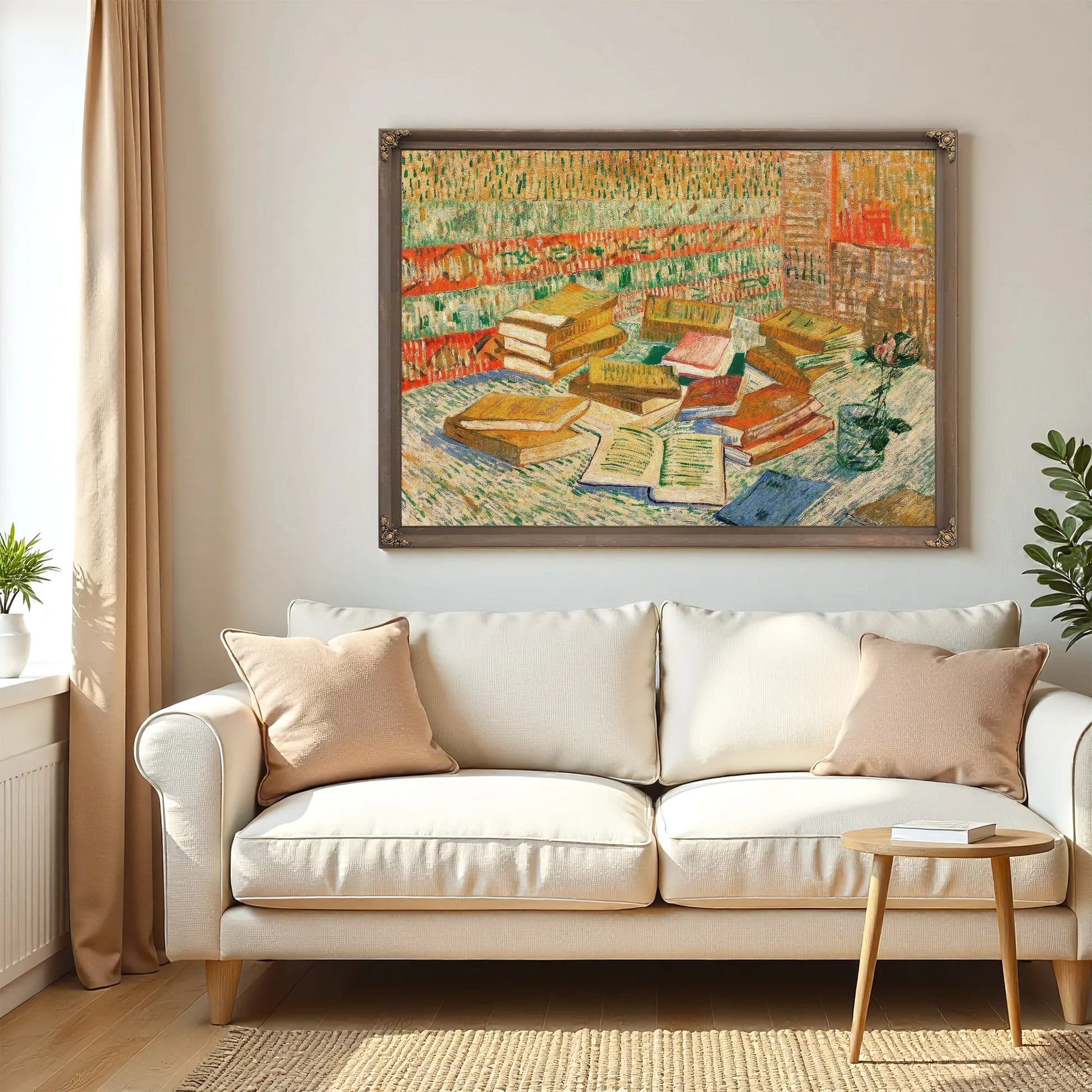 The Yellow Books By Vincent Van Gogh Fine Art Print