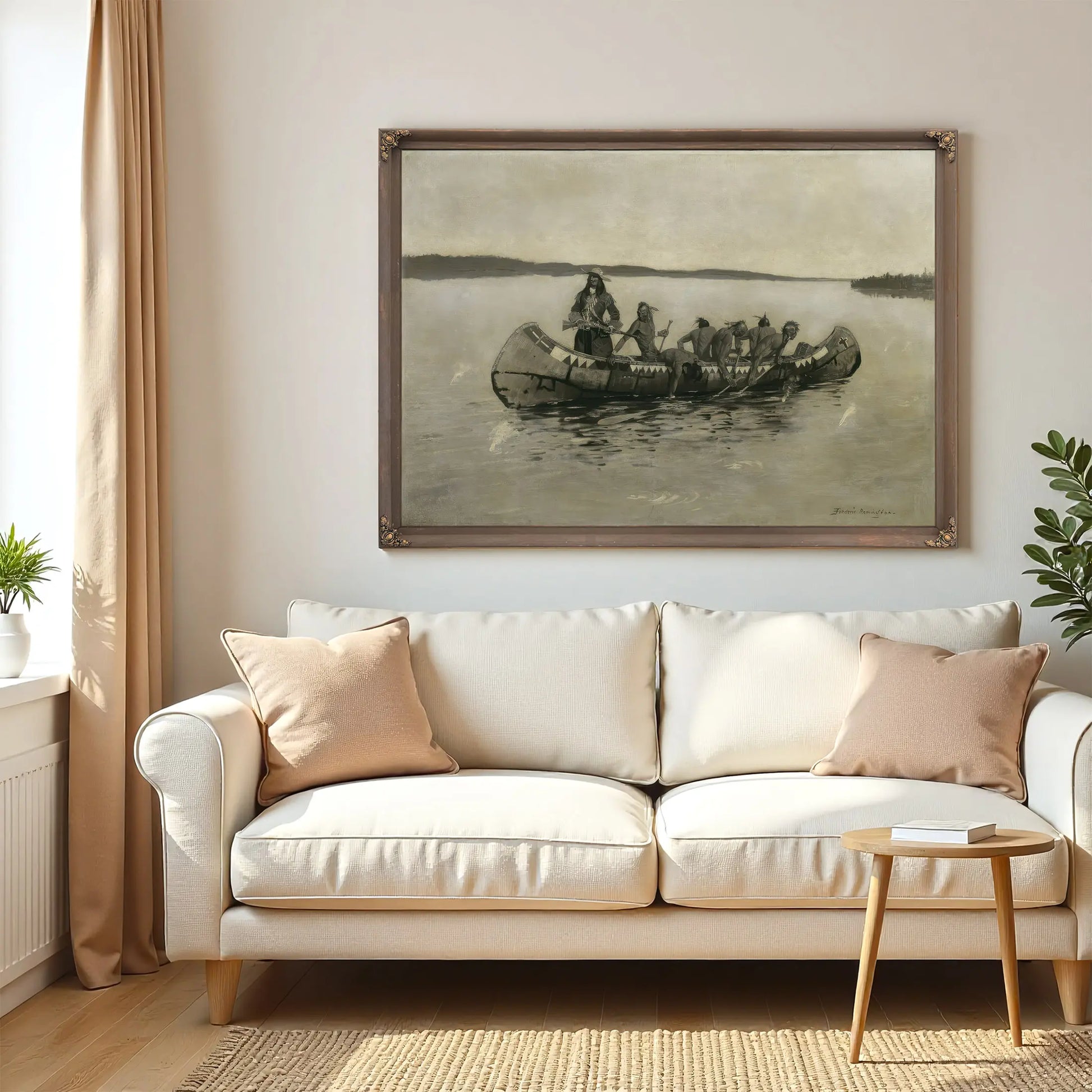 This Was A Fatal Embarkation by Frederic Remington