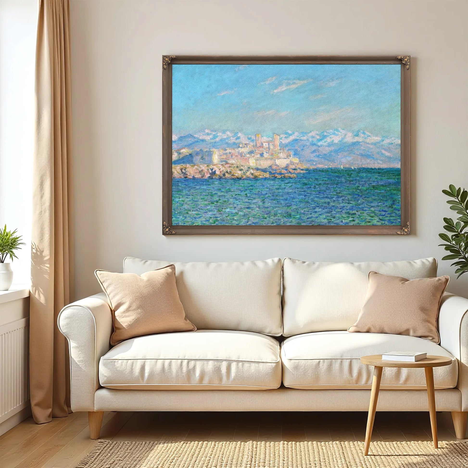 Antibes Afternoon Effect By Claude Monet Fine Art Print