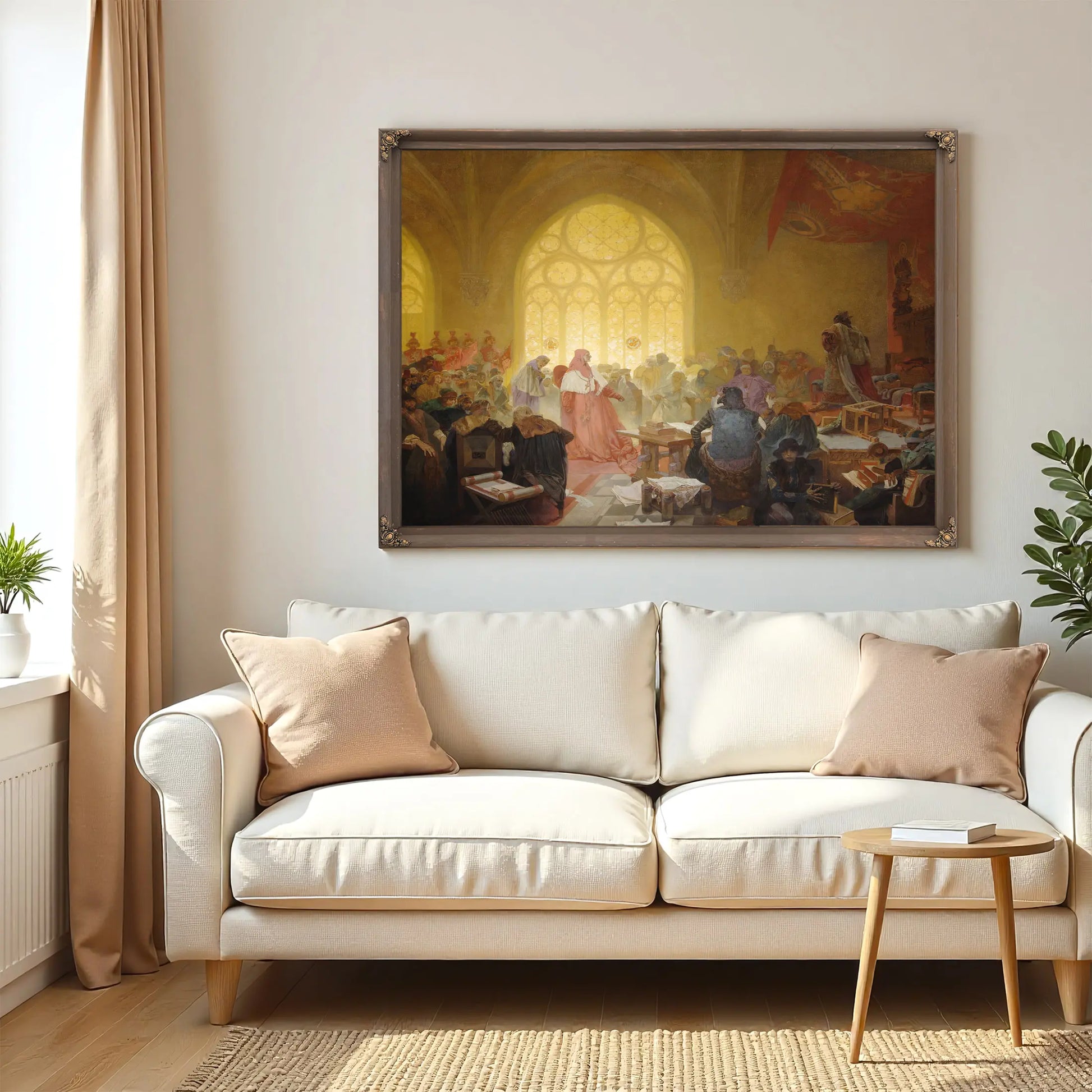 The Slav Epic Cicle Xiii by Alphonse Mucha