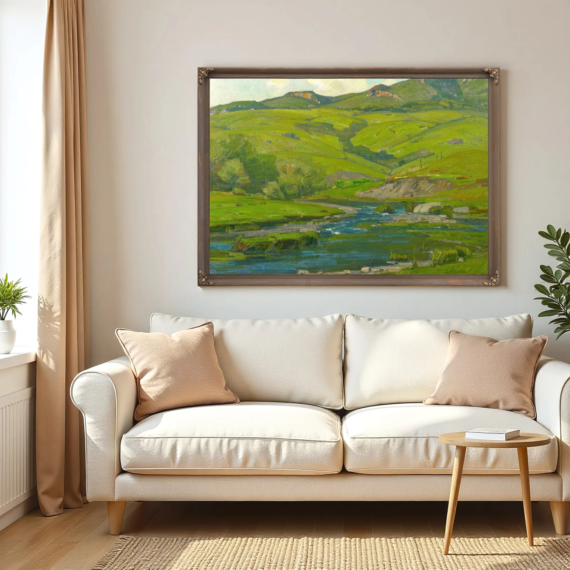 Rushing Onward By William Wendt Fine Art Print