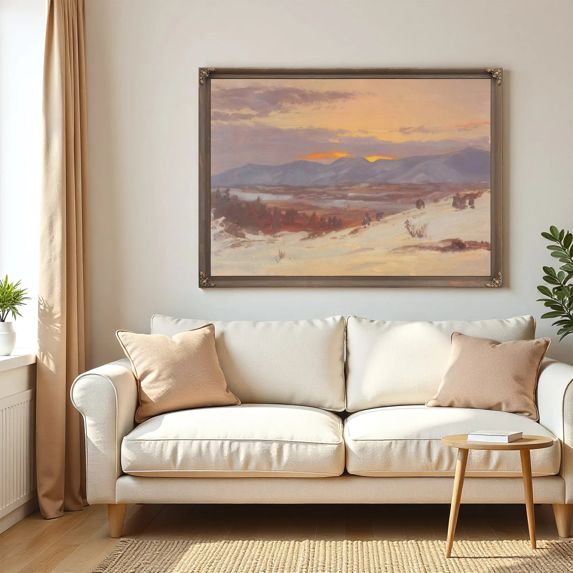 Cosy Cottage By Frederic Edwin Church Fine Art Print