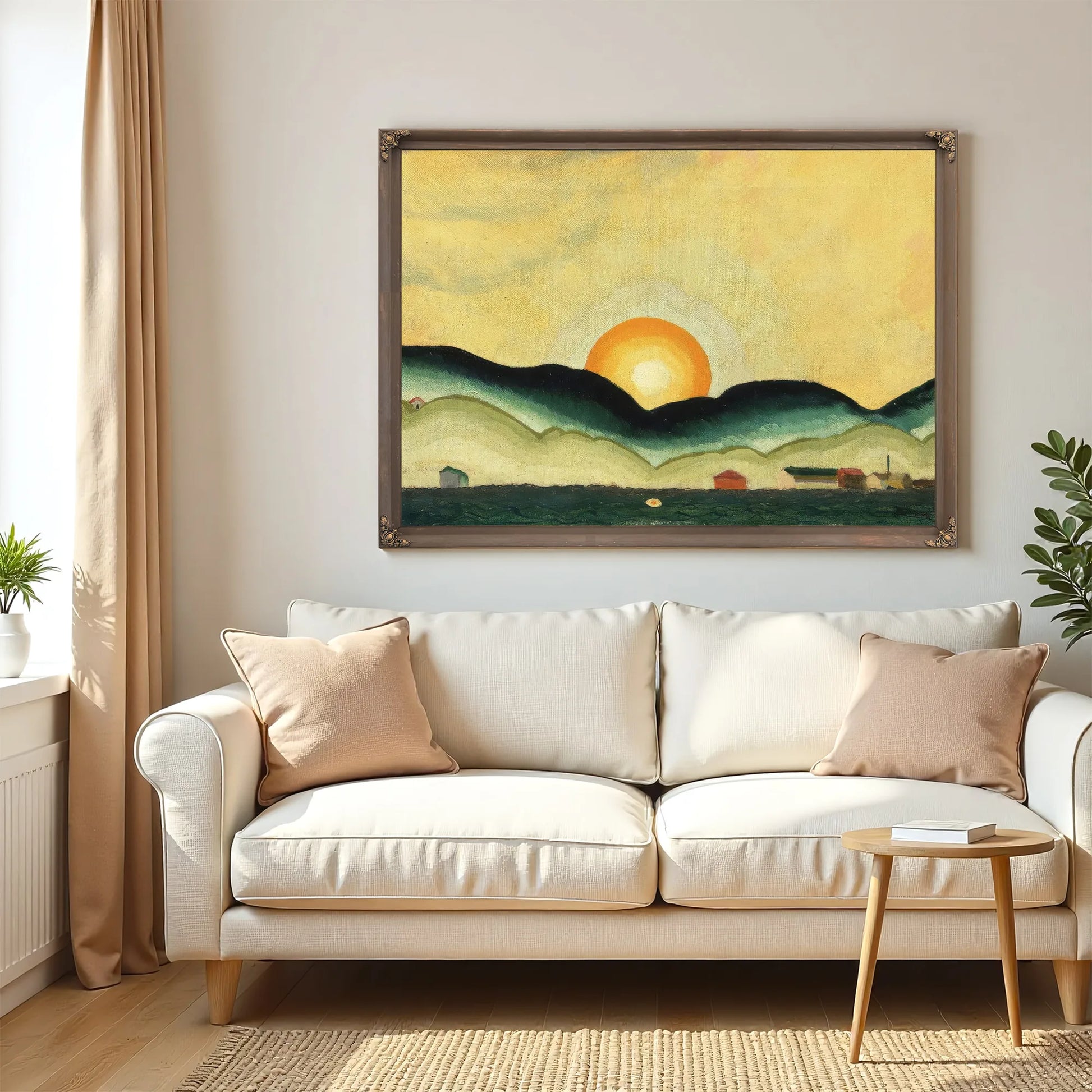 Sunrise, Northport Harbor By Arthur Dove Fine Art Print