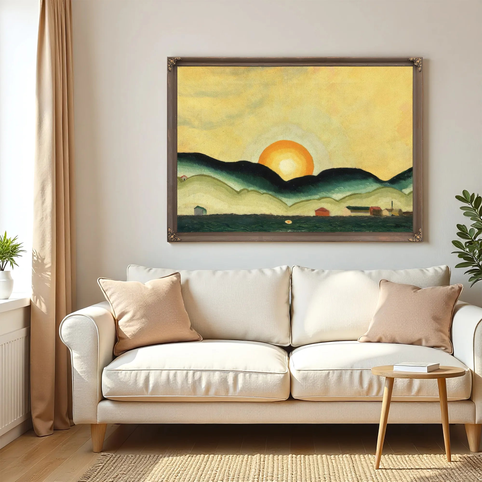Sunrise, Northport Harbor By Arthur Dove Fine Art Print