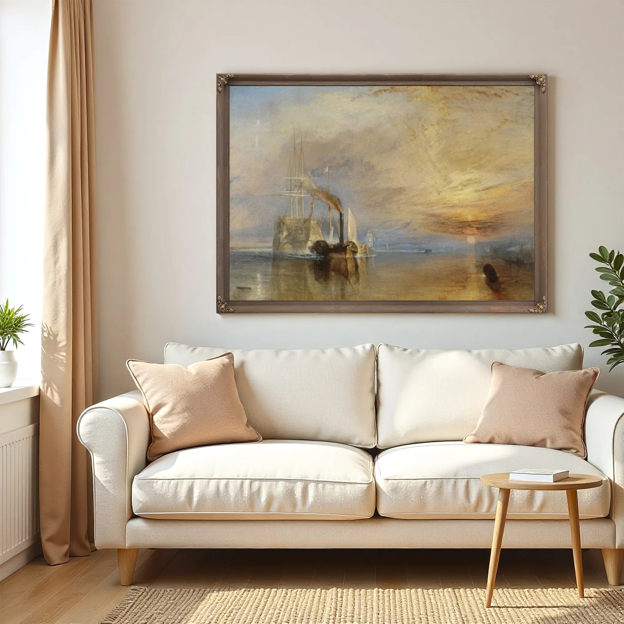 The Fighting Temeraire By Joseph Mallord William Turner Fine Art Print