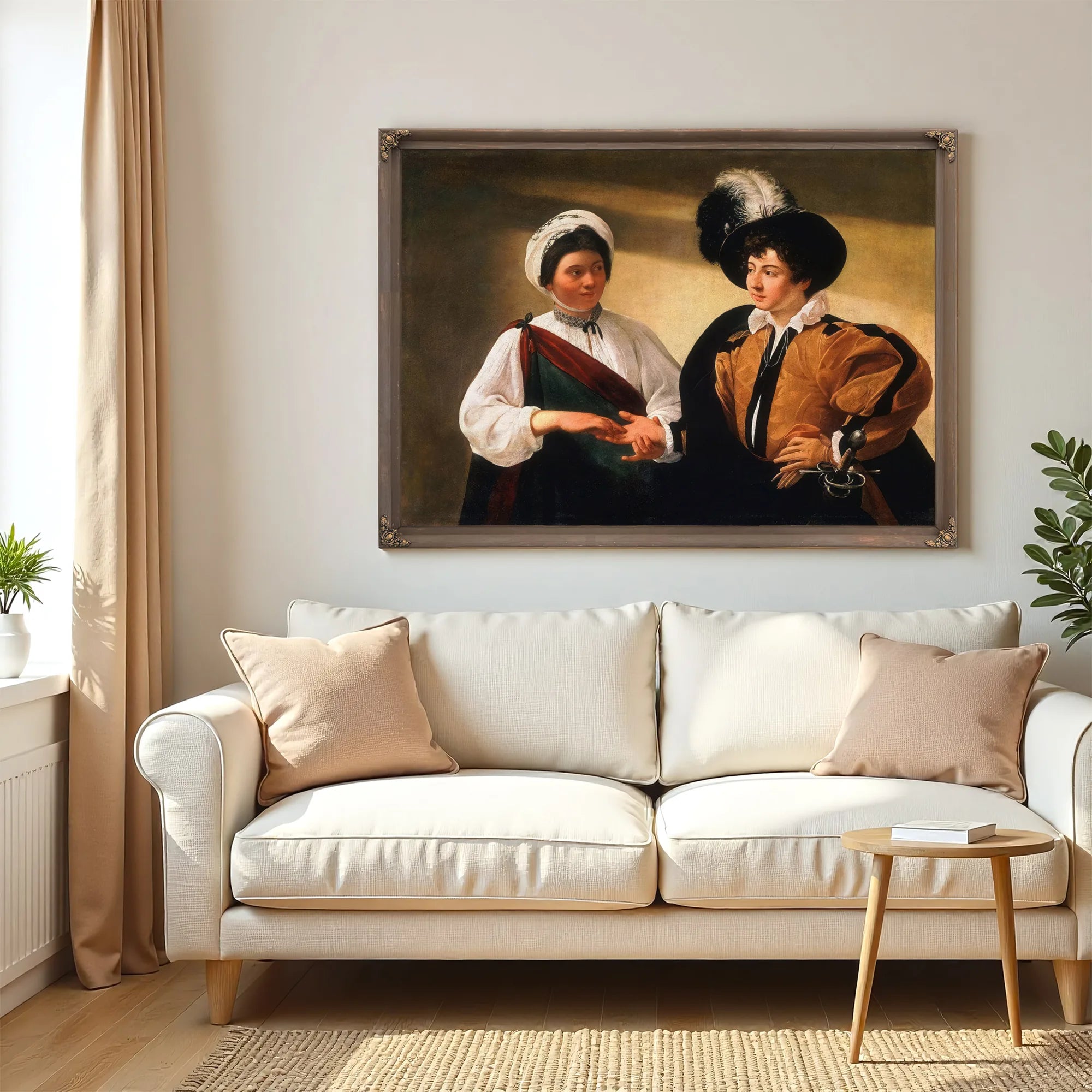 Fortune Teller 1594 By Caravaggio Fine Art Print