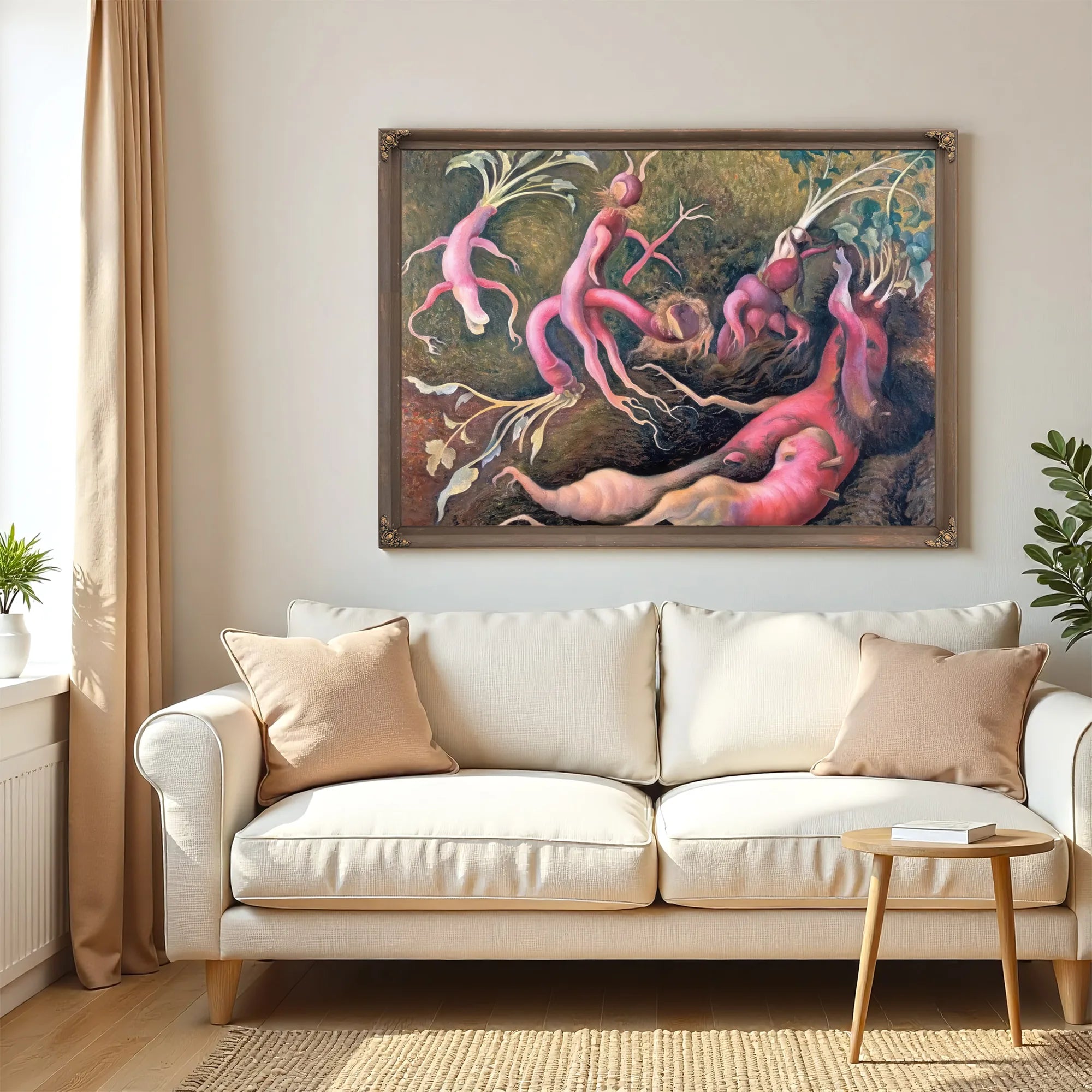 The Temptations Of Saint Antony By Diego Rivera Fine Art Print