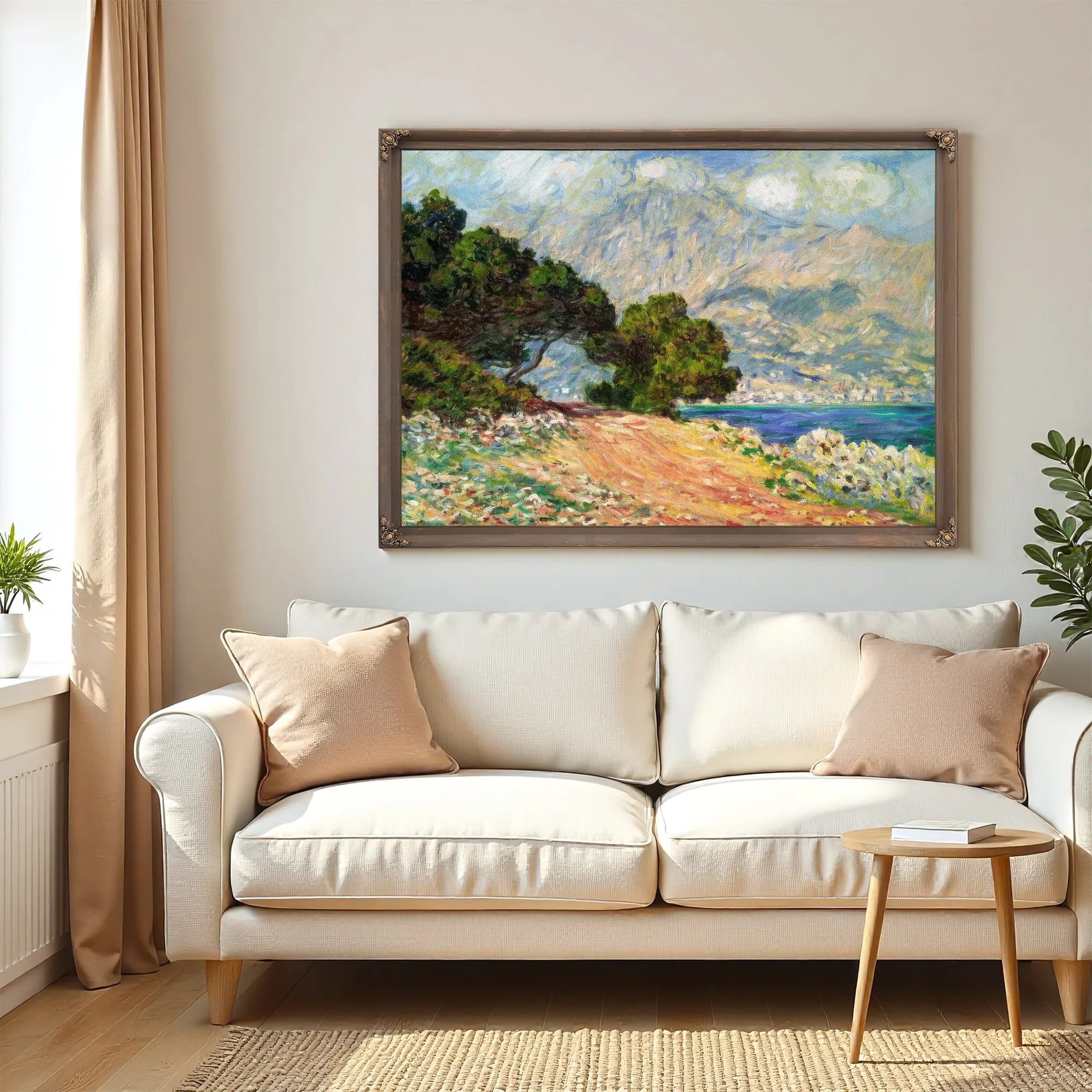 Cap Martin By Claude Monet Fine Art Print