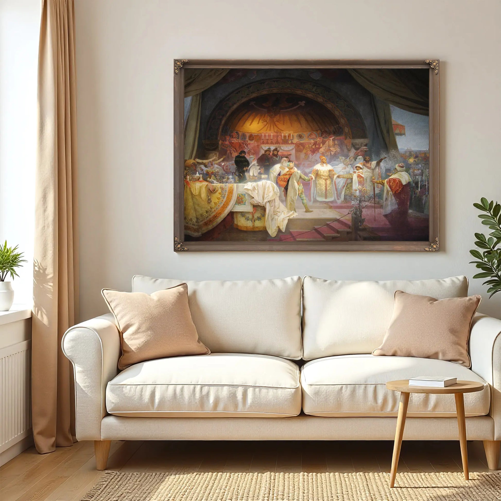 The Slav Epic Cicle Iv by Alphonse Mucha