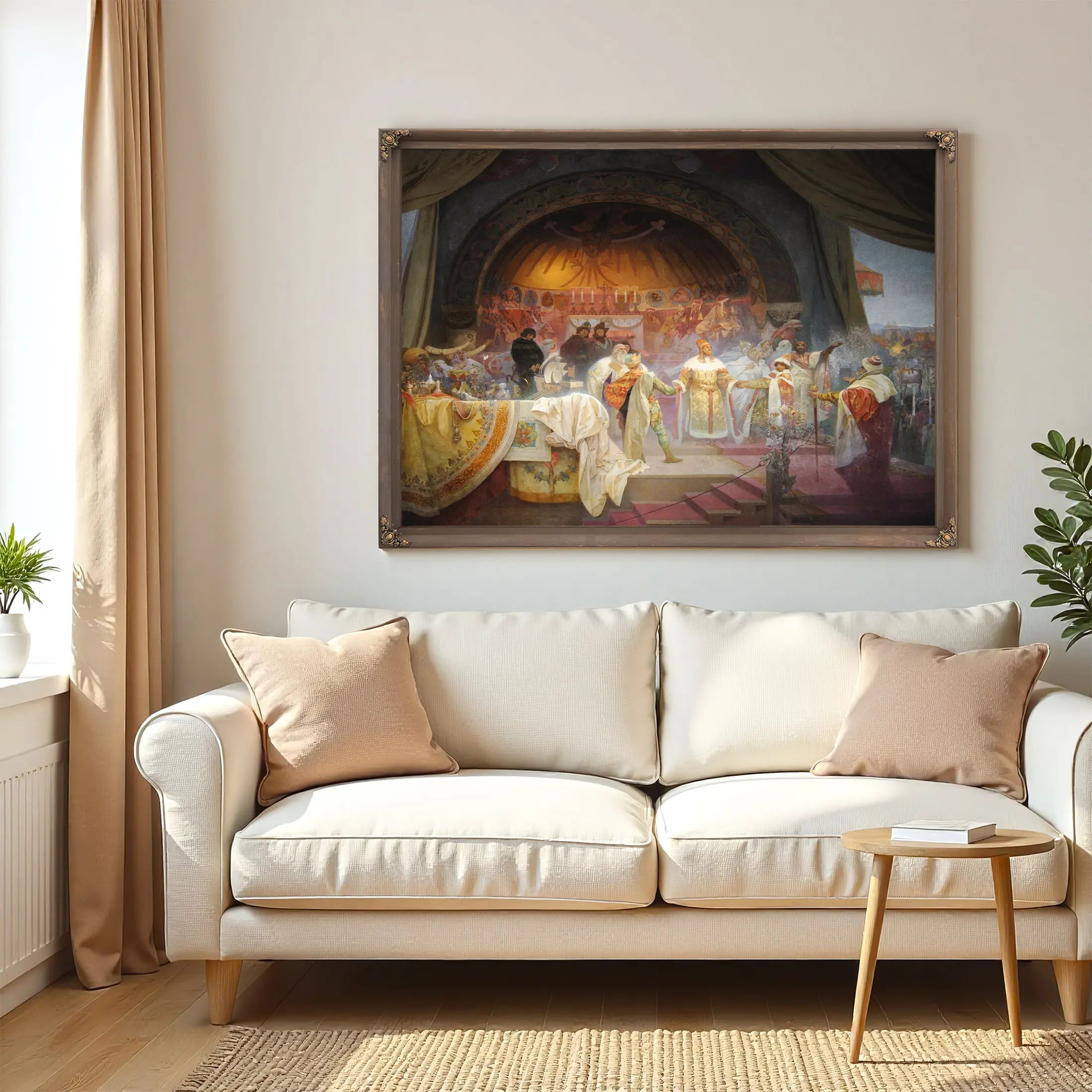 The Slav Epic Cicle Iv by Alphonse Mucha