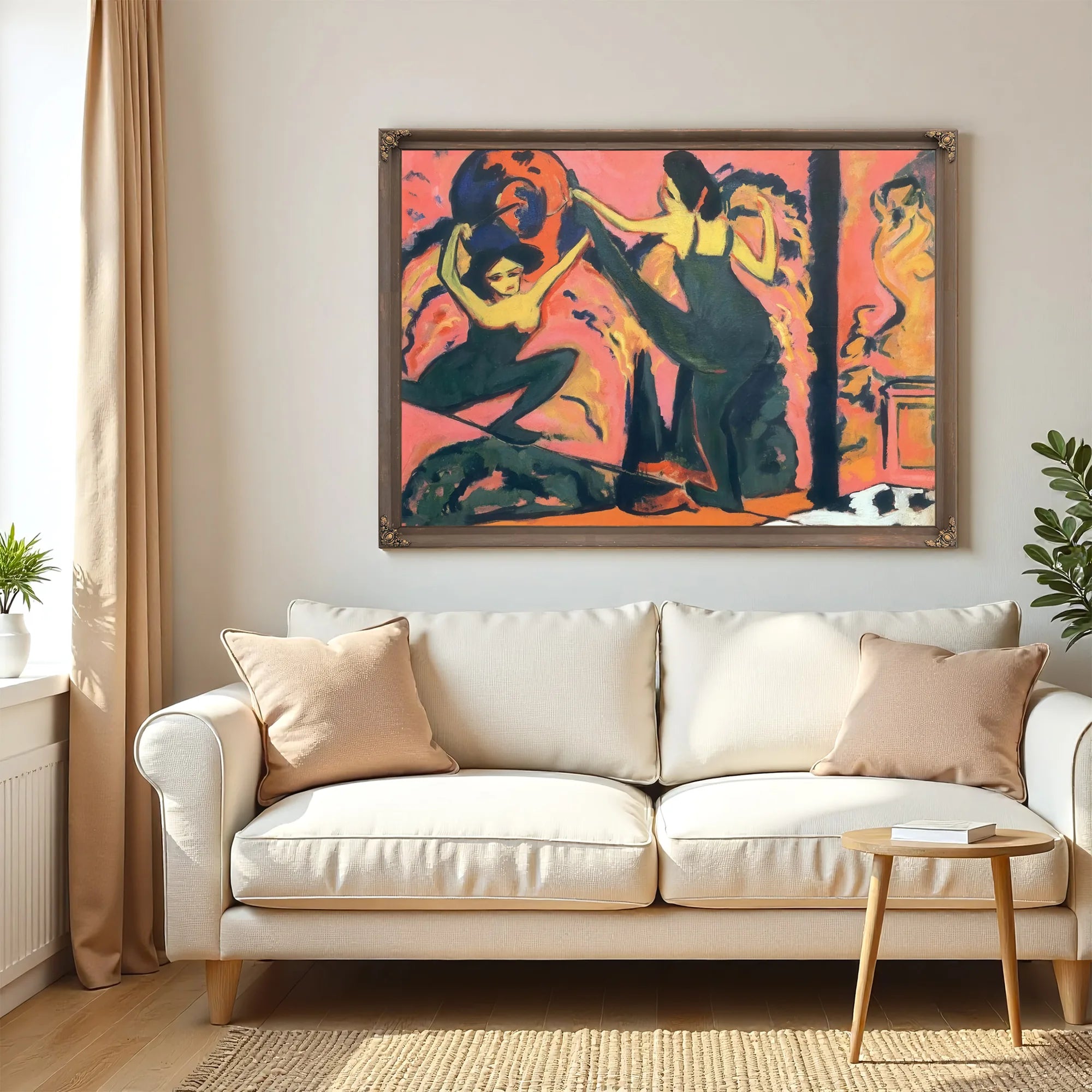 Tightrope Dance By Ernst Ludwig Kirchner Fine Art Print