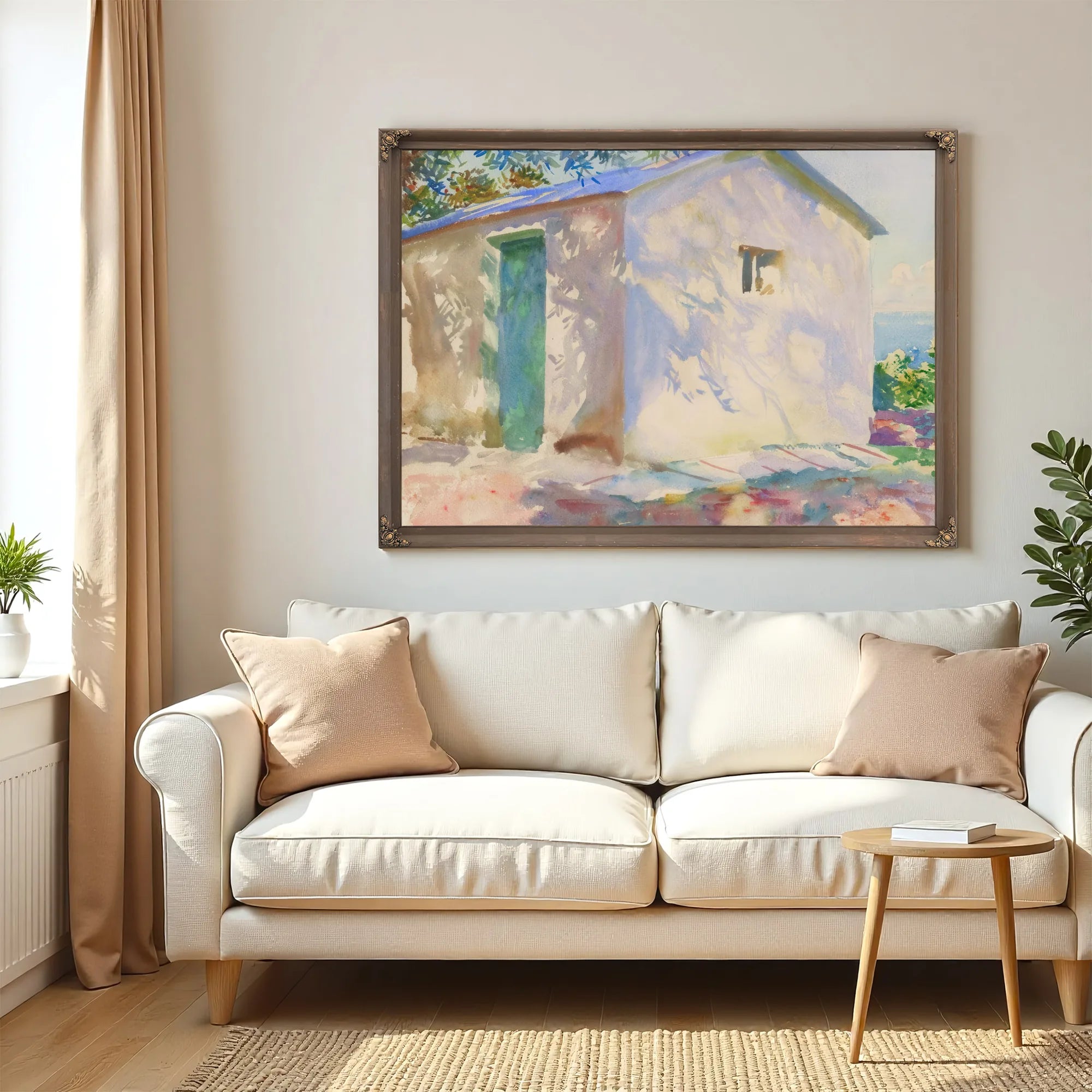 Corfu Lights And Shadows By John Singer Sargent Fine Art Print