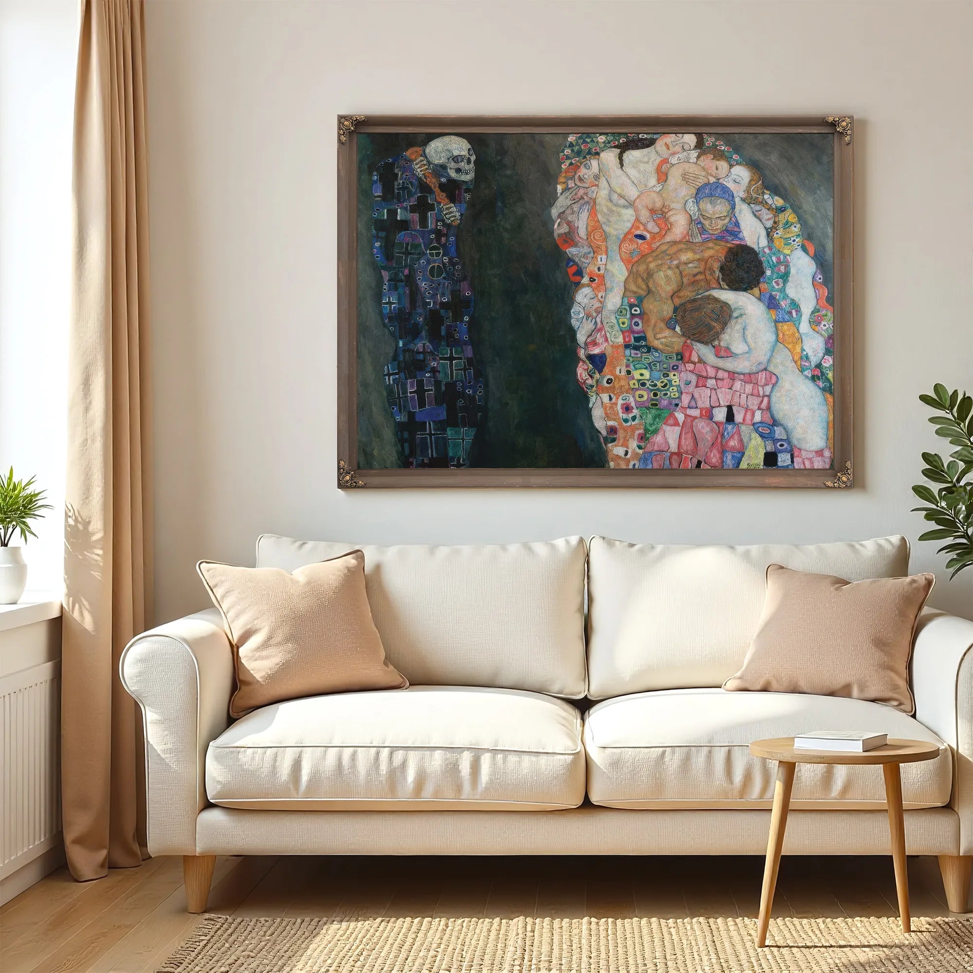 Death And Life 1910 1915 Leopold Museum By Gustav Klimt Fine Art Print