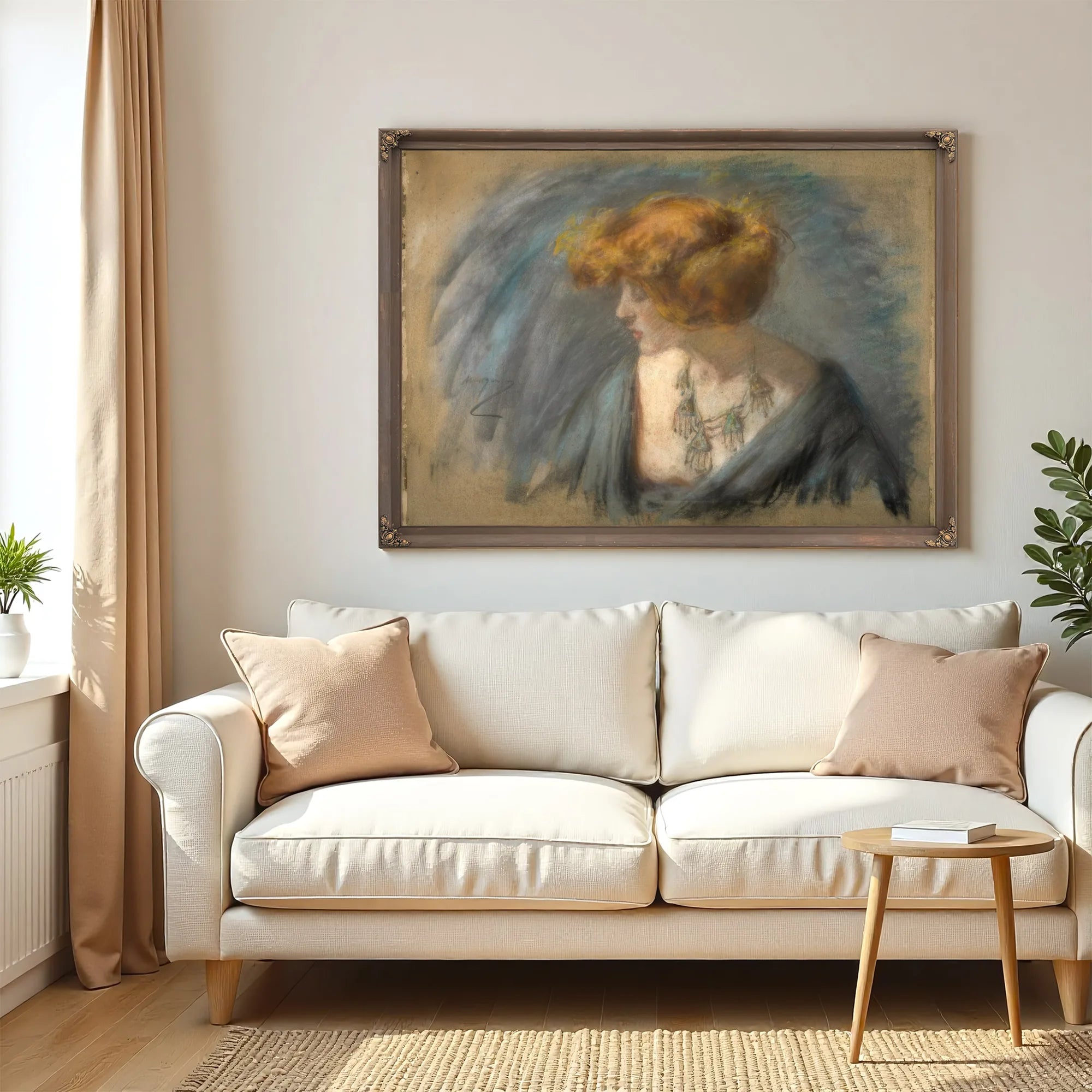 Titian Hair By Alice Pike Barney Fine Art Print