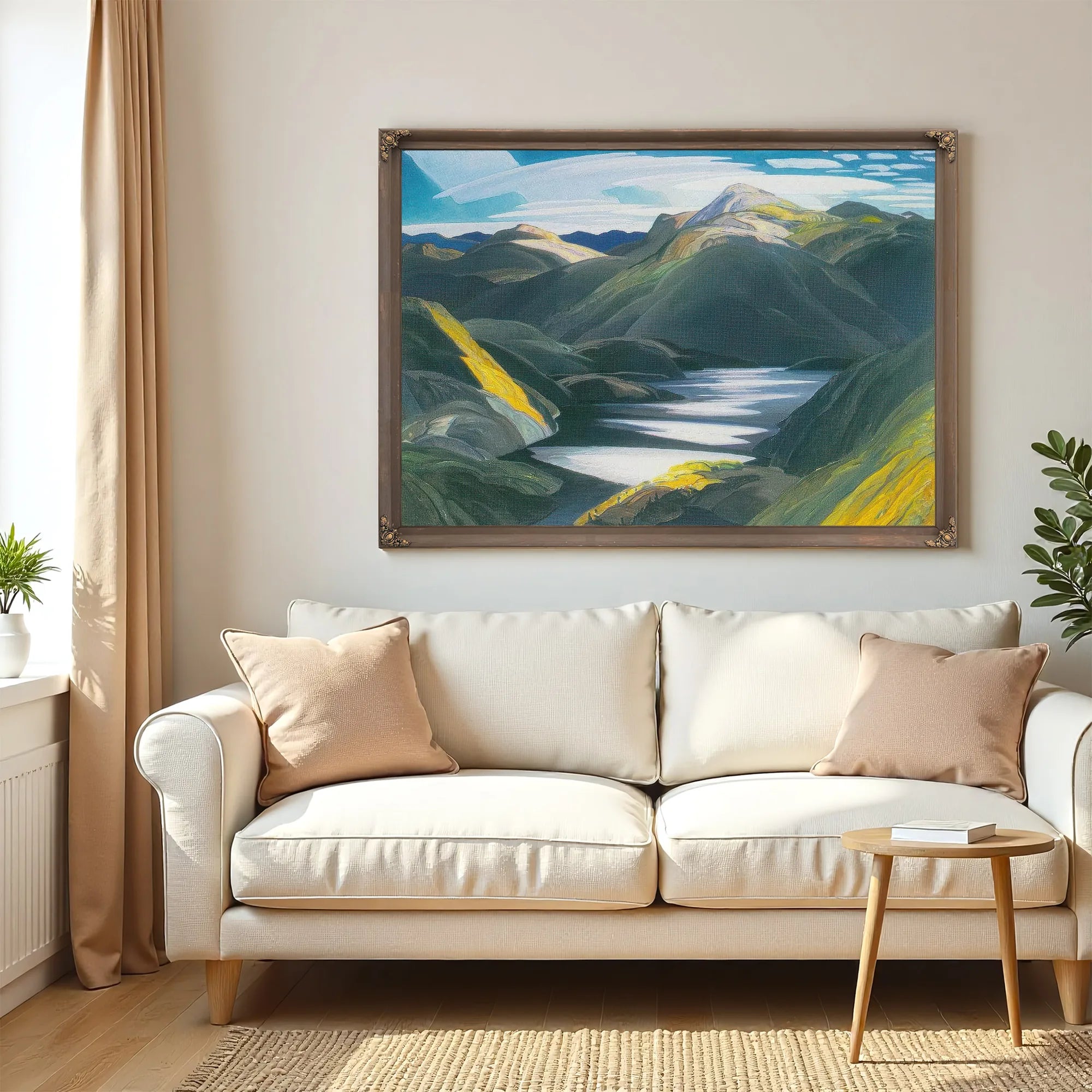 Light And Shadow By Frank Carmichael Fine Art Print