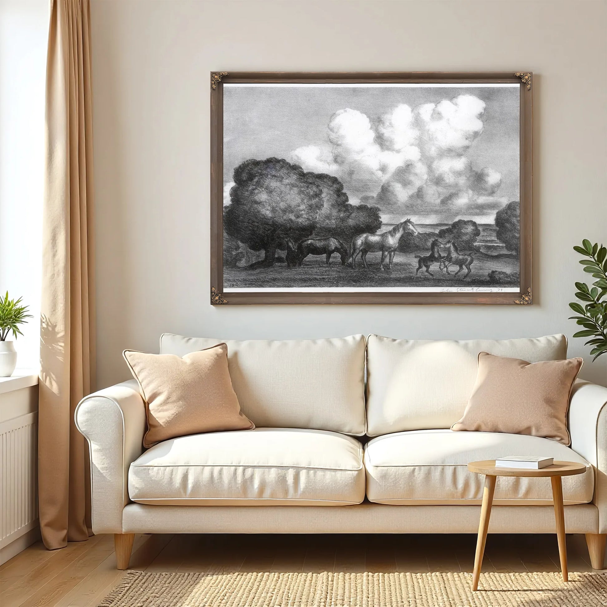 Summer Afternoon (C. 35), 1939 By John Steuart Curry Fine Art Print