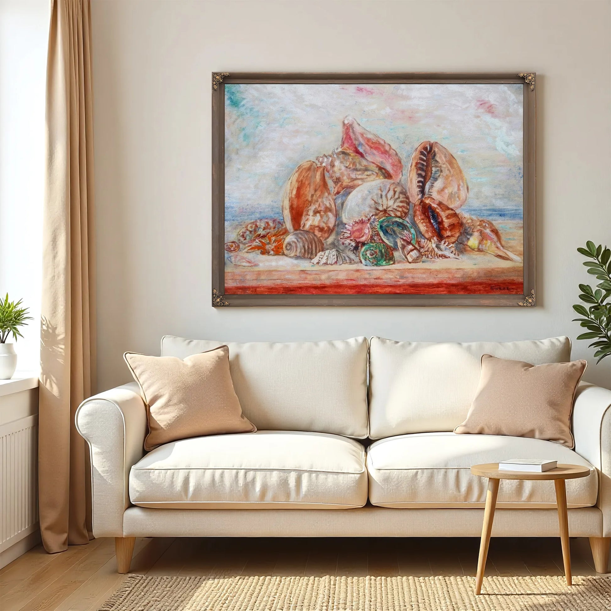 Still Life With Shells By James Ensor Fine Art Print