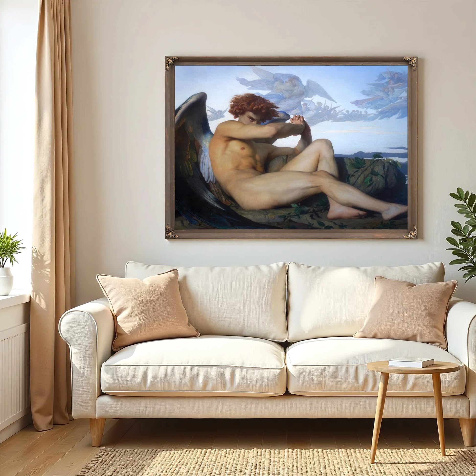 Fallen Angel 1868 1 By Alexandre Cabanel Fine Art Print