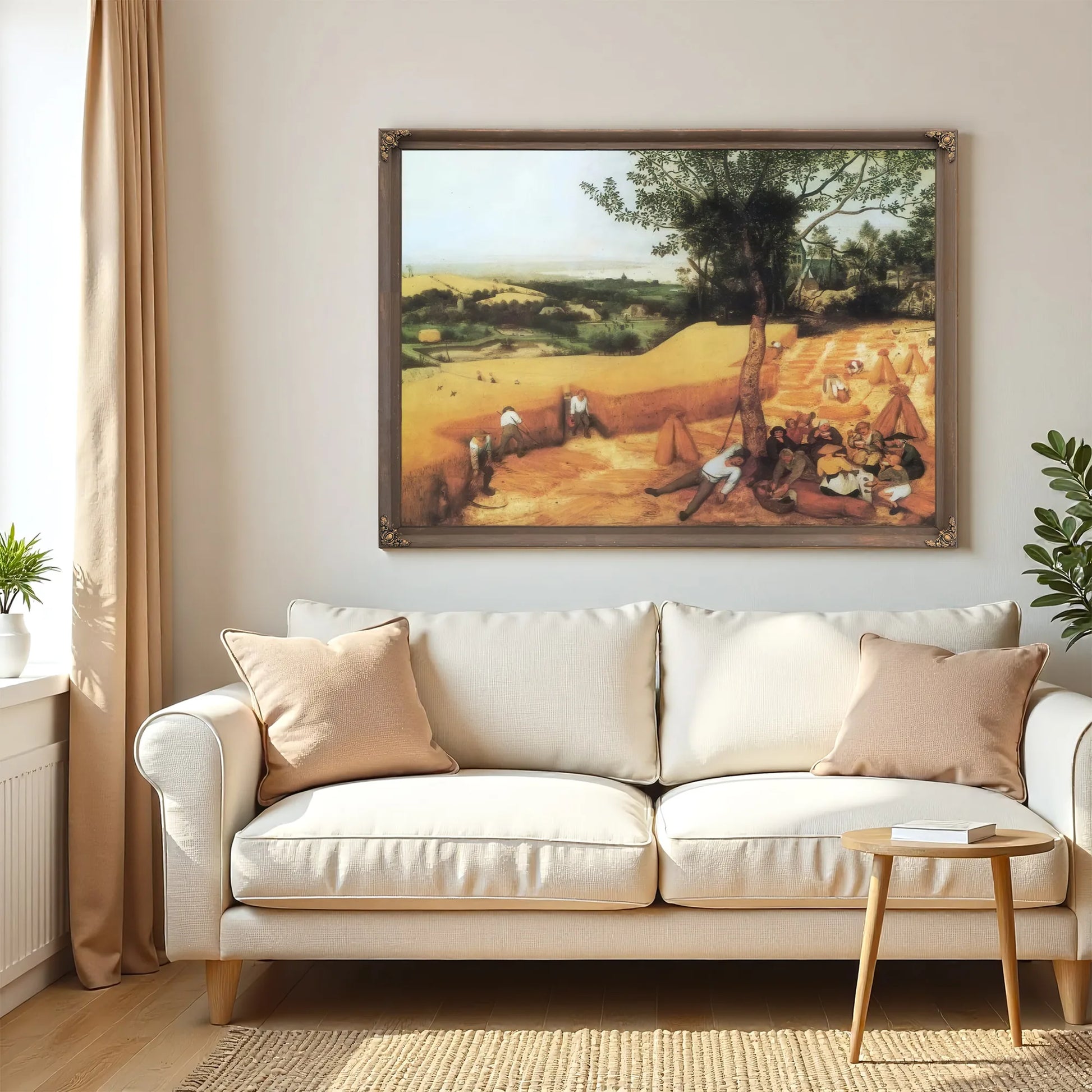 The Corn Harvest 1565 By Pieter Bruegel Fine Art Print