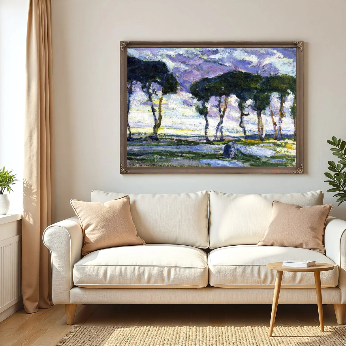 Landscape With Irises By Henry Ossawa Tanner Fine Art Print