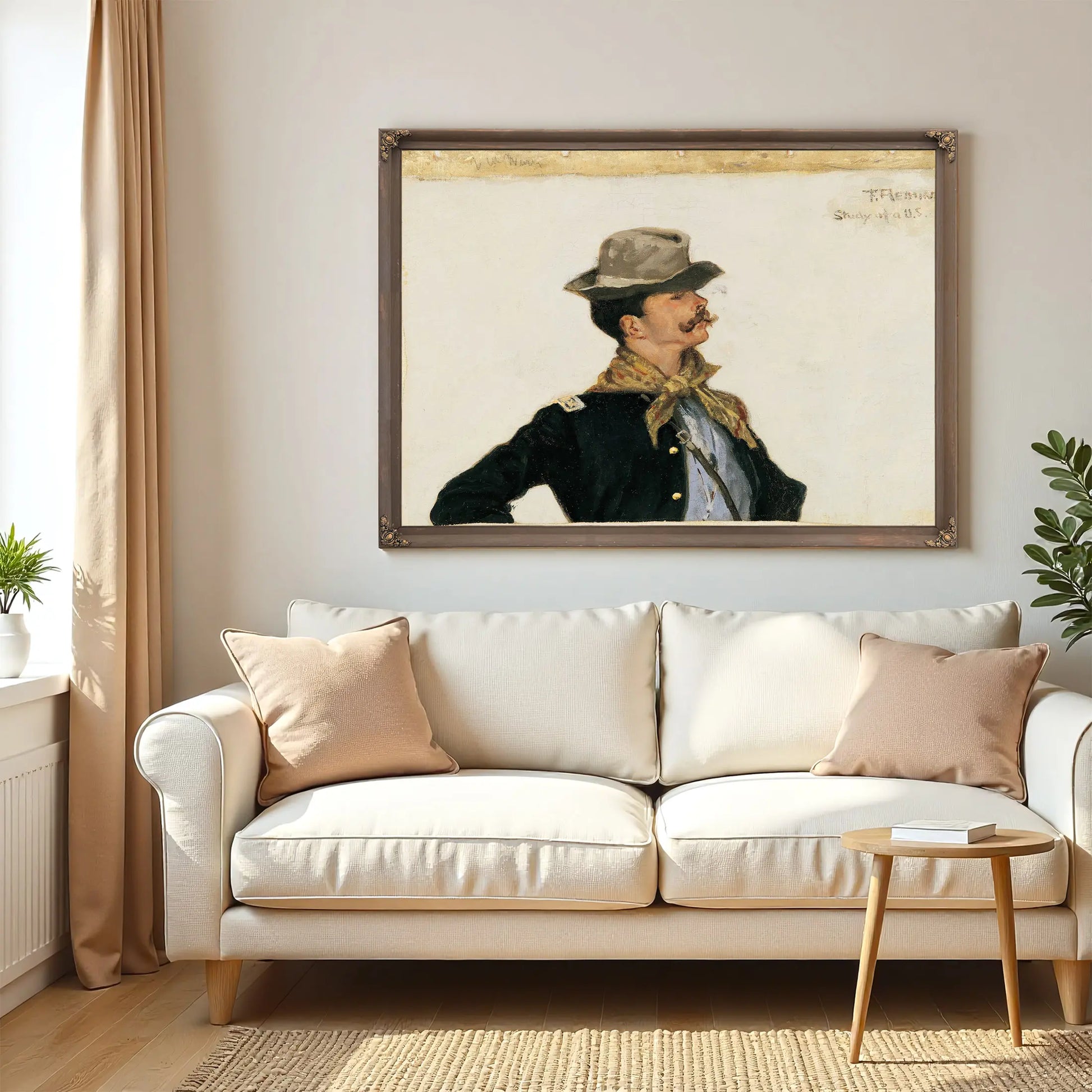 Lieutenant Powhatan H Clarke Tenth Cavalry by Frederic Remington