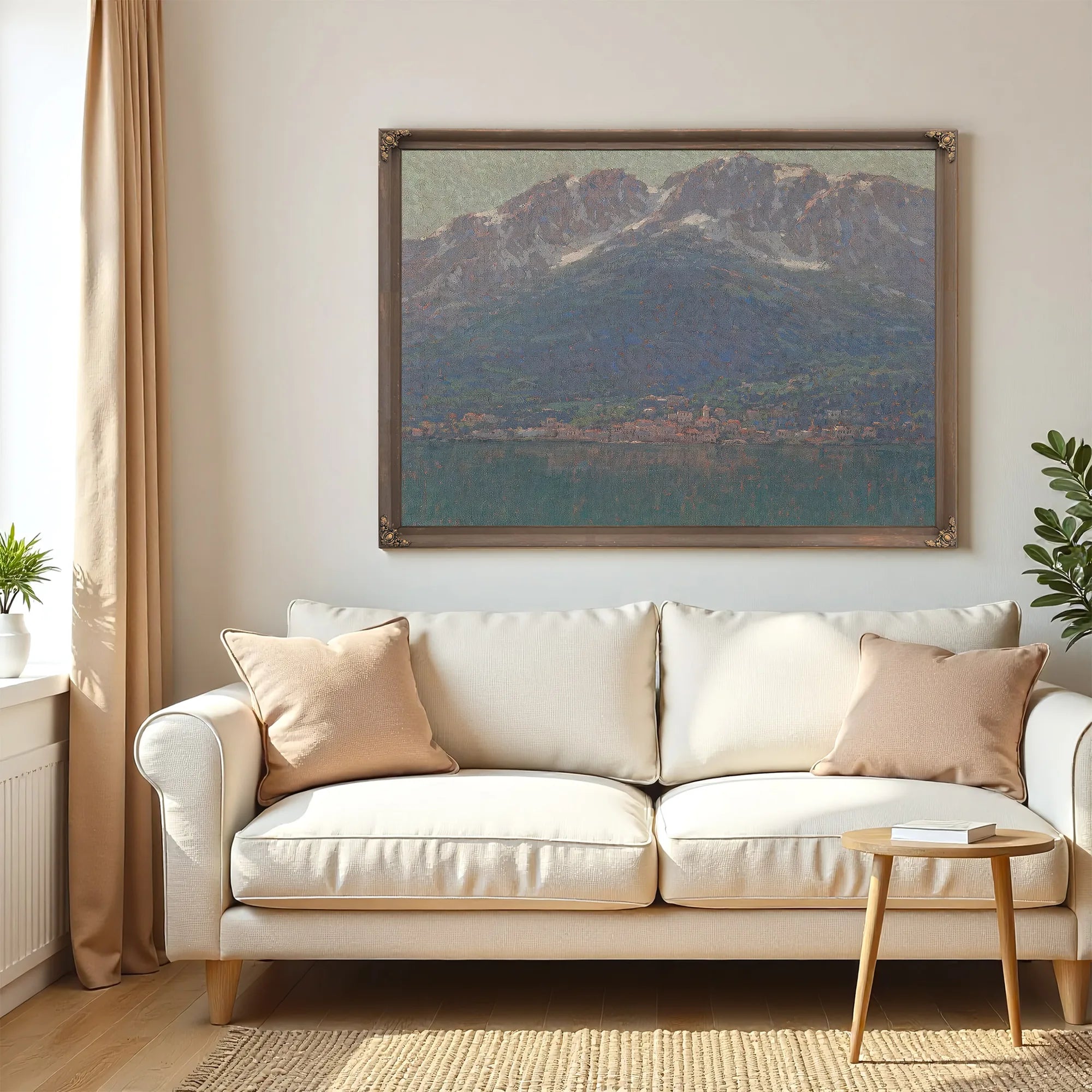 Alpine View By Edgar Payne Fine Art Print
