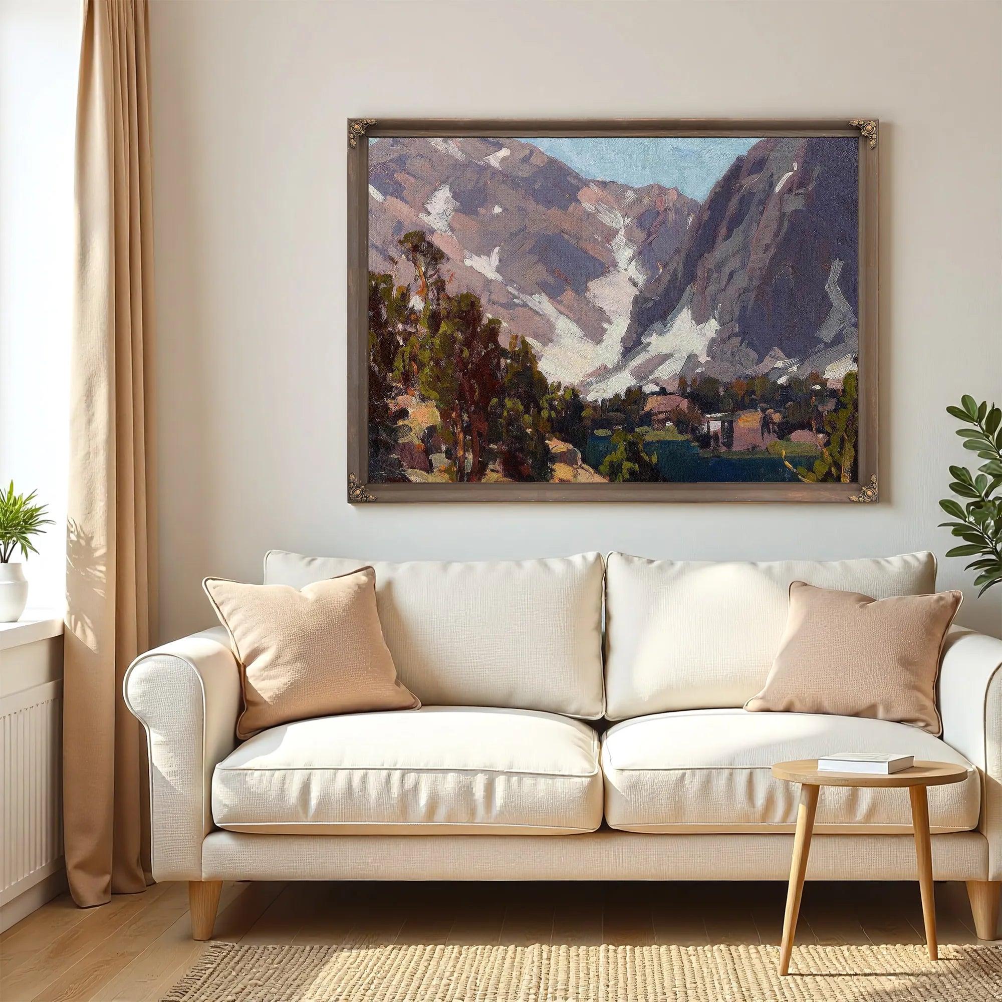 Sierra Snows By Edgar Payne Fine Art Print