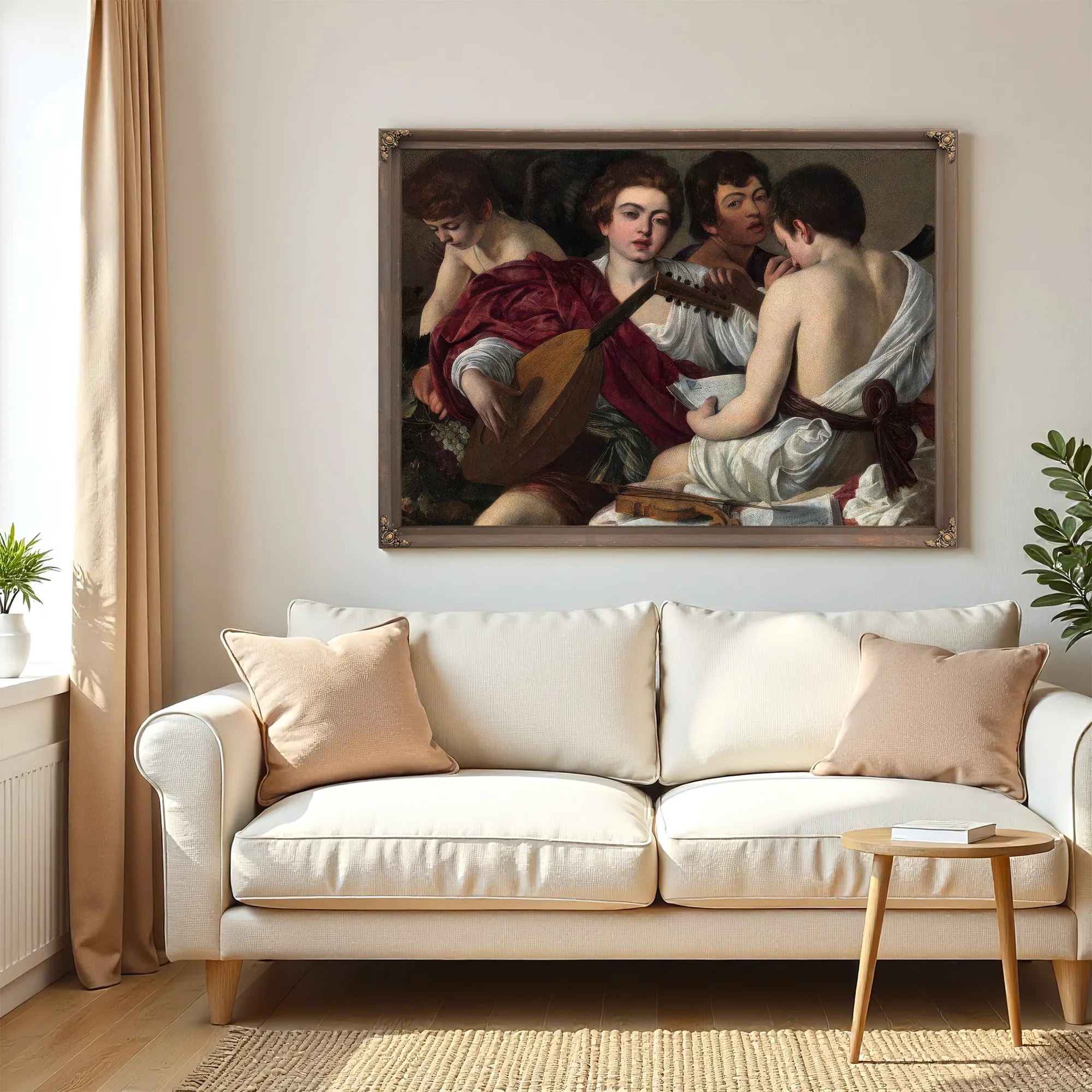 The Musicians 1595 By Caravaggio Fine Art Print