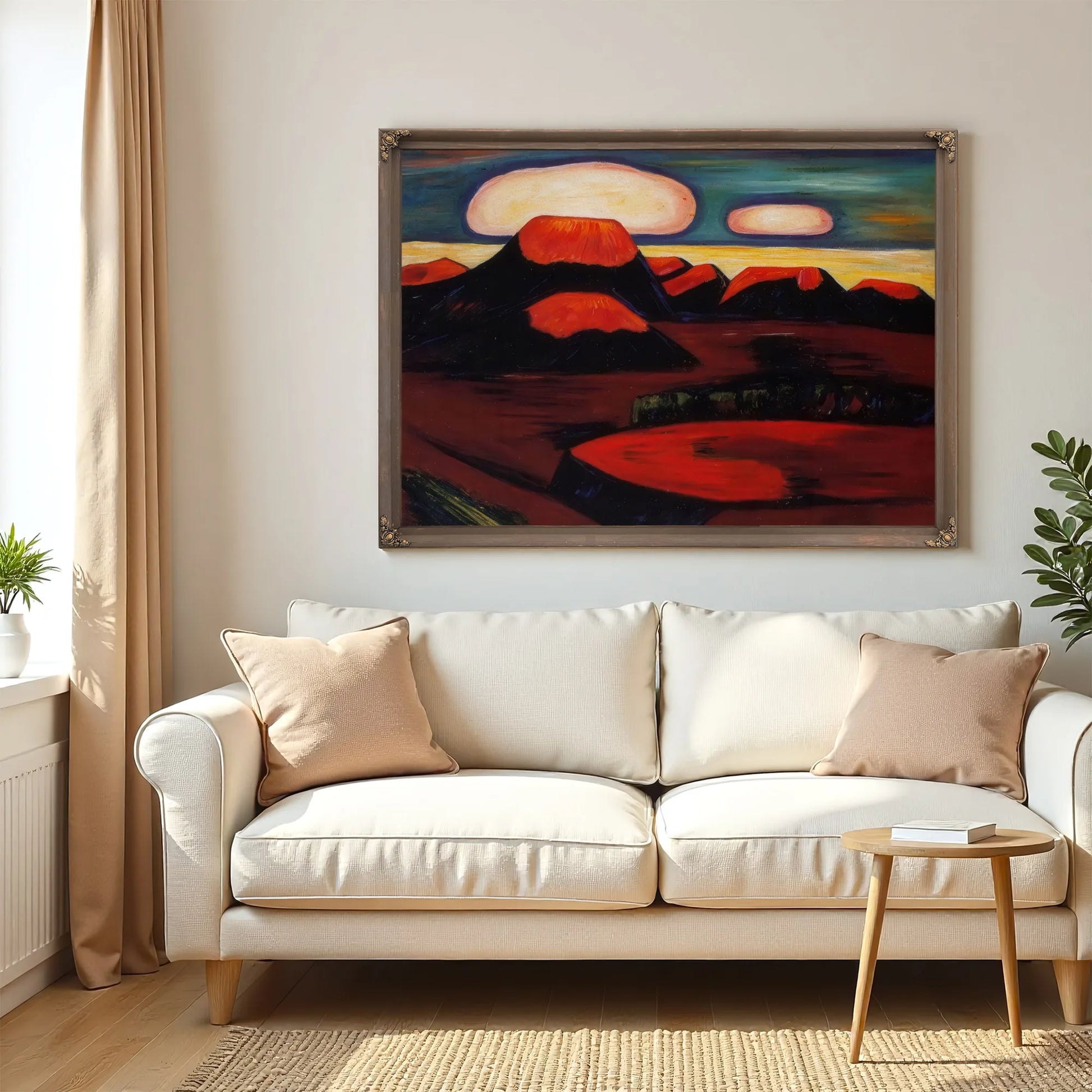 Earth Cooling Mexico By Marsden Hartley Fine Art Print