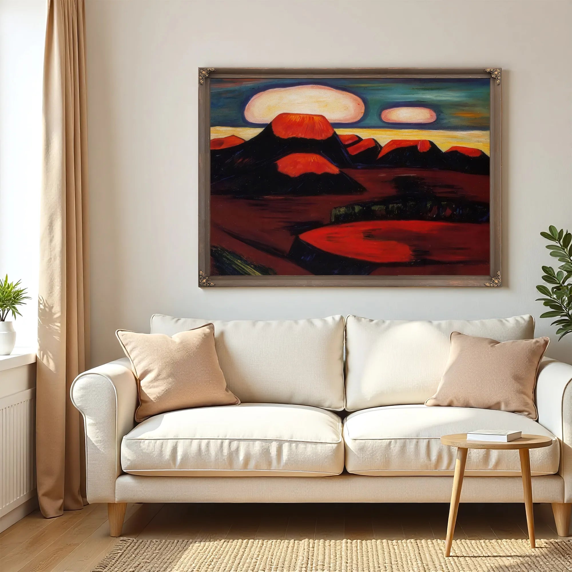 Earth Cooling Mexico By Marsden Hartley Fine Art Print