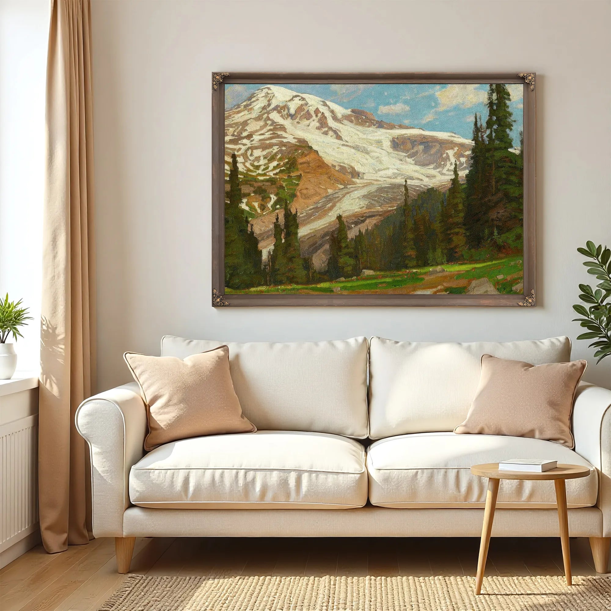 Glacial Grandeur By William Wendt Fine Art Print
