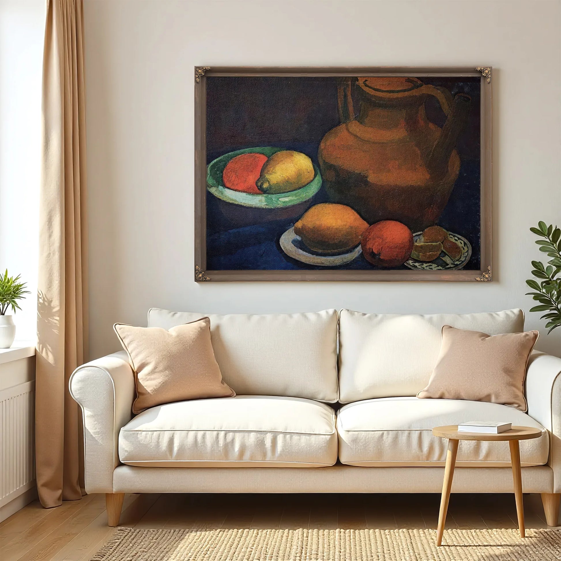 Still Life With Clay Pitcher By Paula Modersohn Becker Fine Art Print