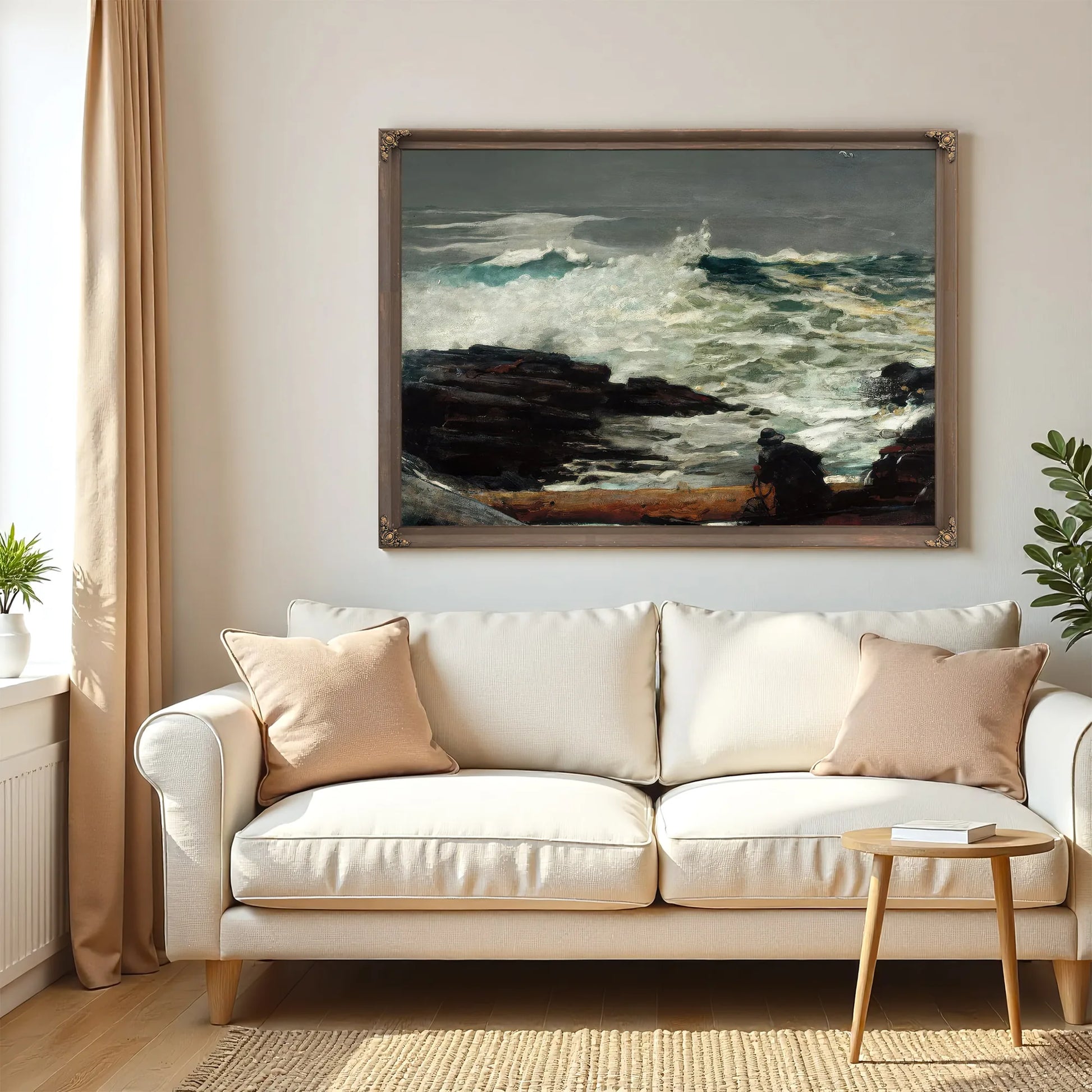 Driftwood By Winslow Homer Fine Art Print