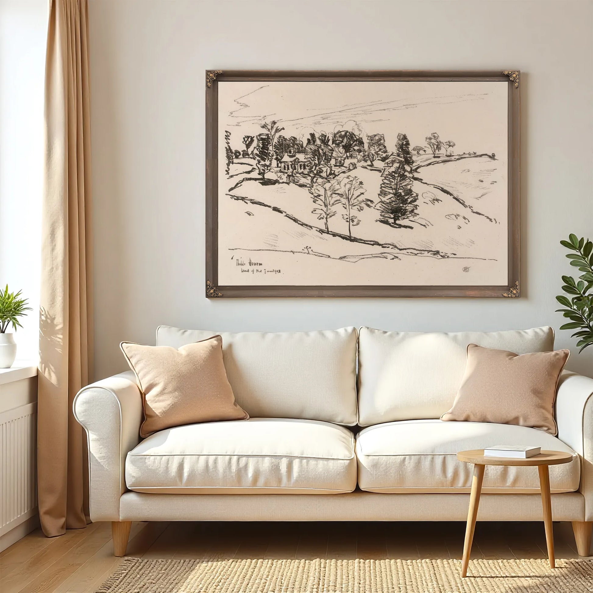 The Little School House, Land Of Nod By Childe Hassam Fine Art Print