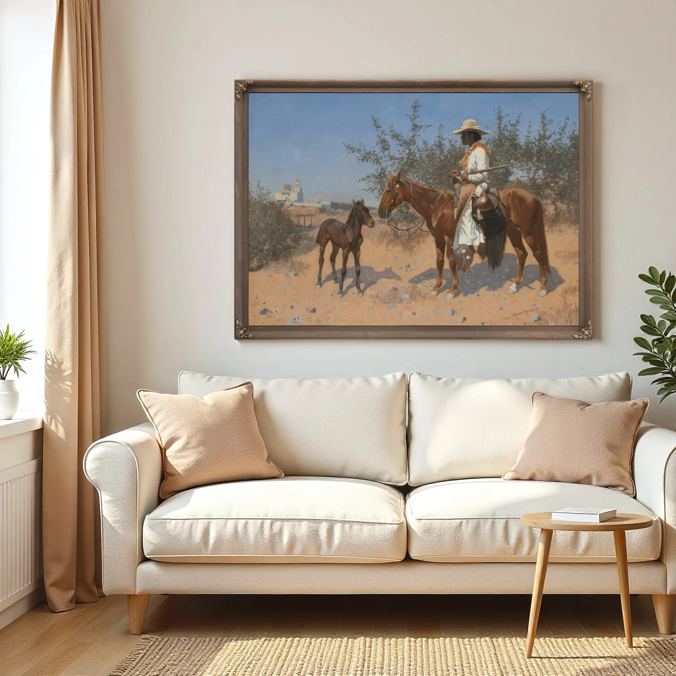 The Sentinel Remington  by Frederic Remington