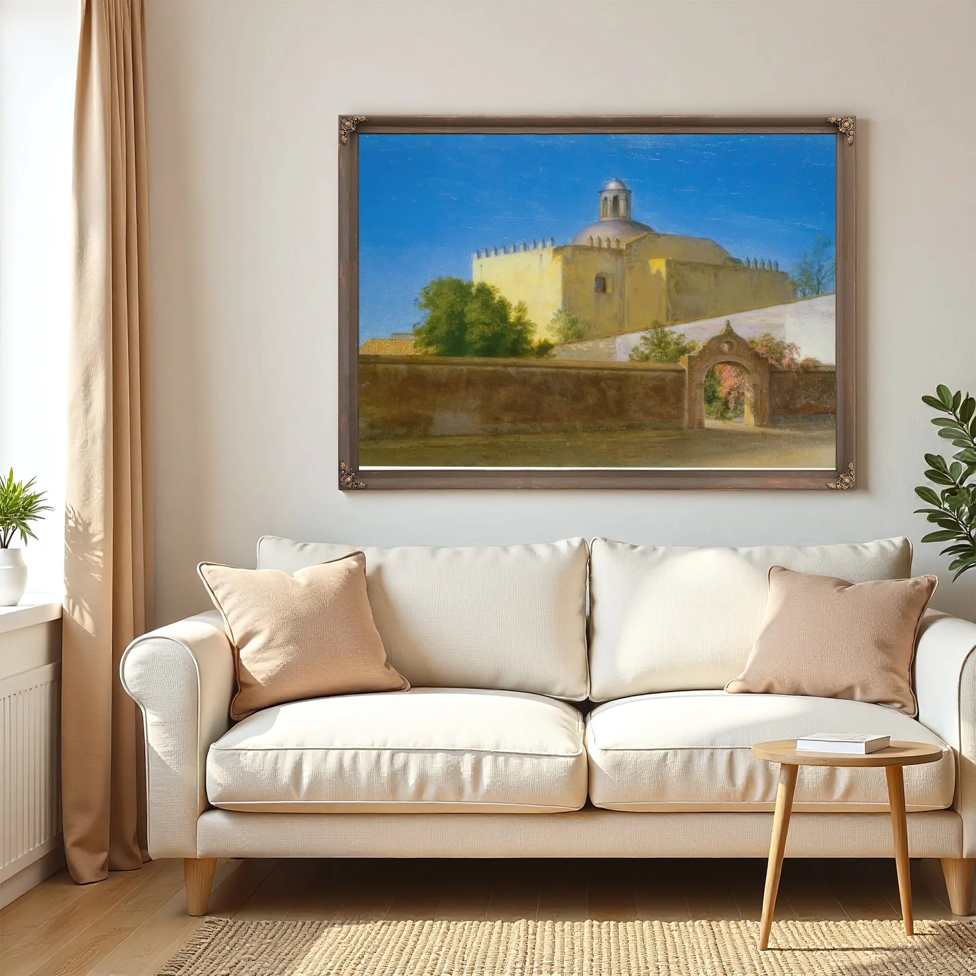 Church Of San Francisco By Frederic Edwin Church Fine Art Print
