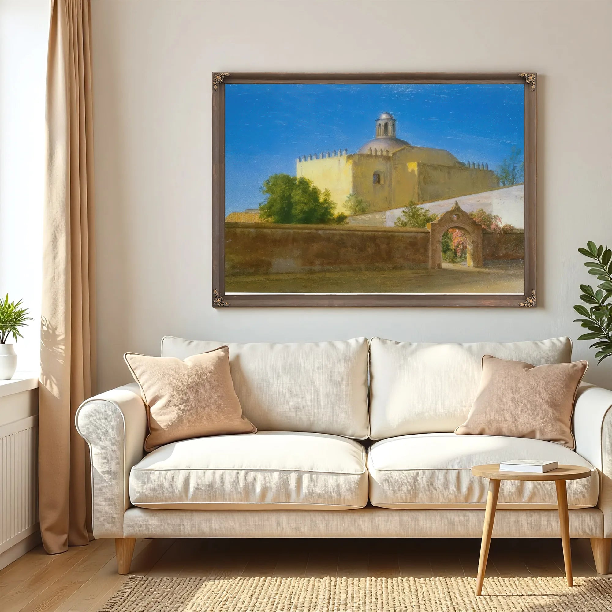 Church Of San Francisco By Frederic Edwin Church Fine Art Print