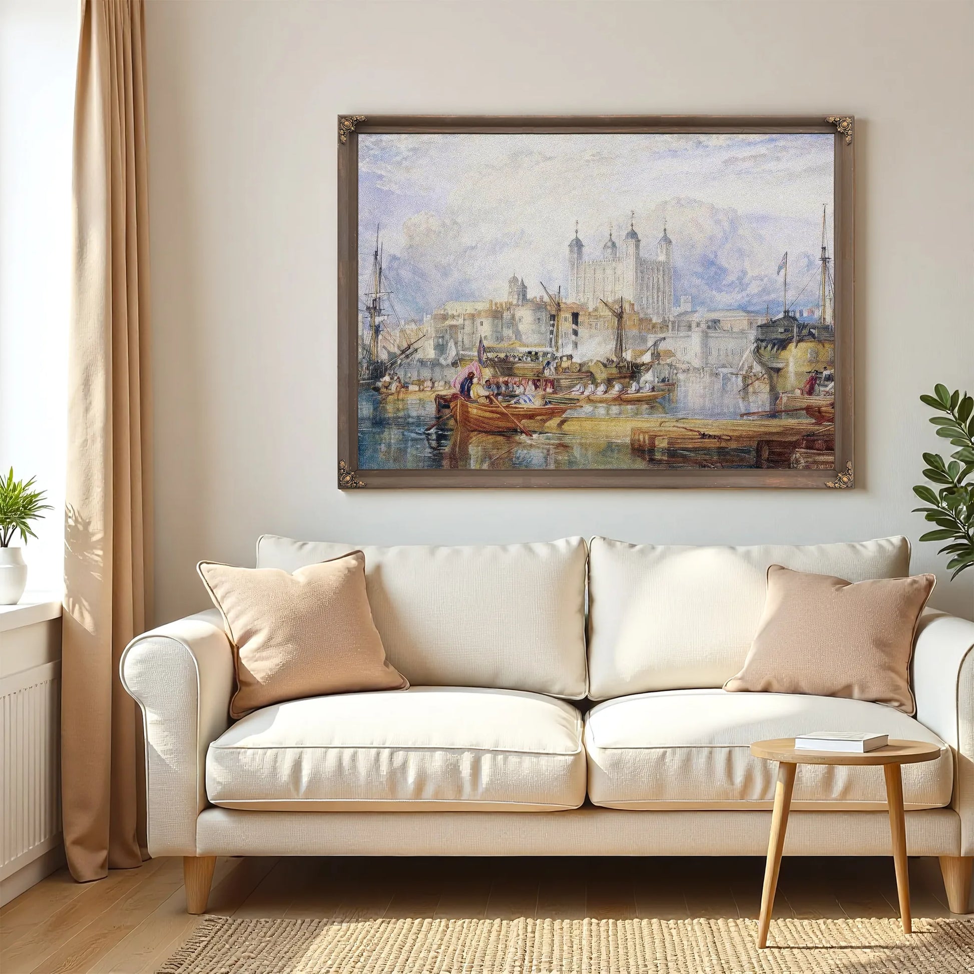 The Tower Of London By Joseph Mallord William Turner Fine Art Print