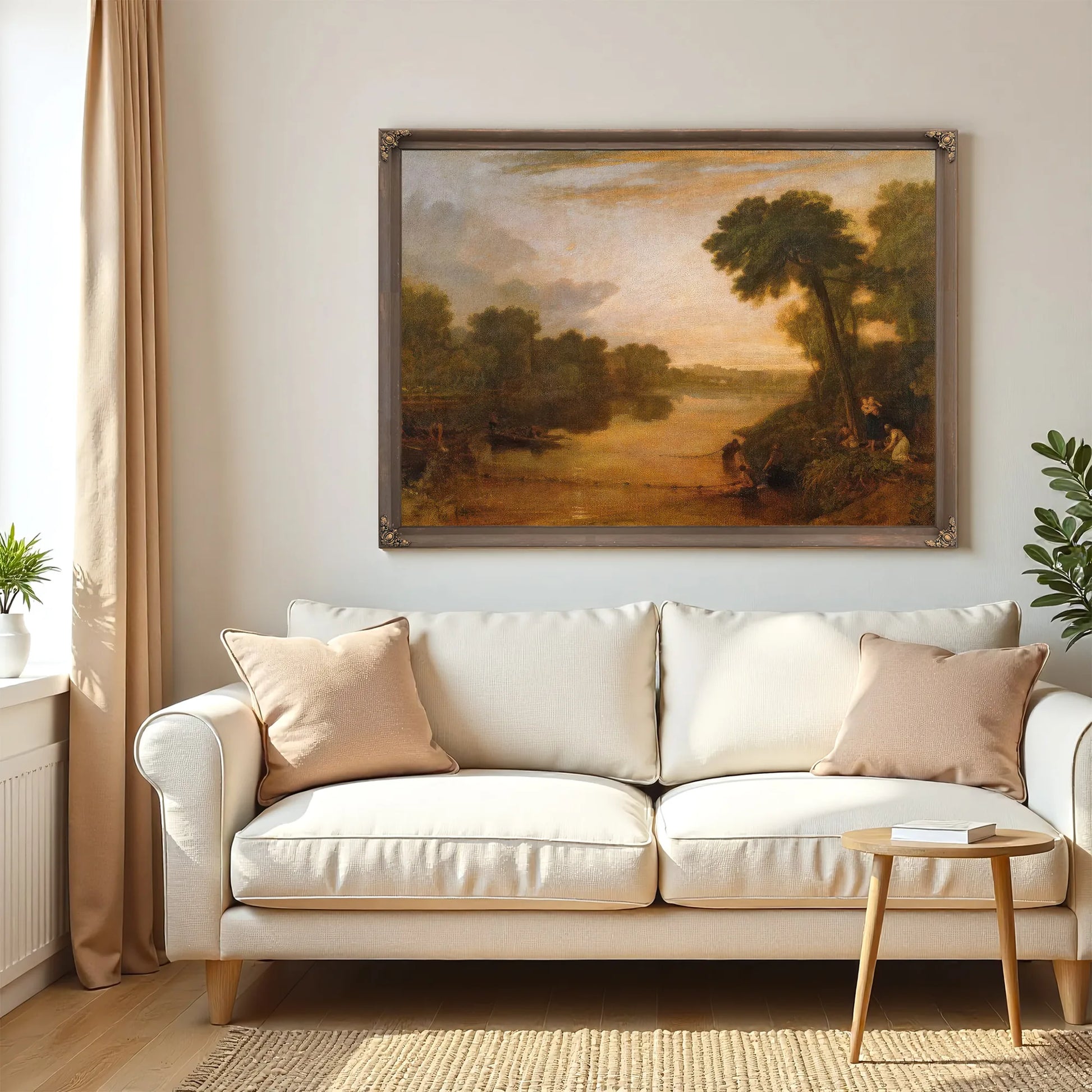 The Thames Near Windsor By Joseph Mallord William Turner Fine Art Print