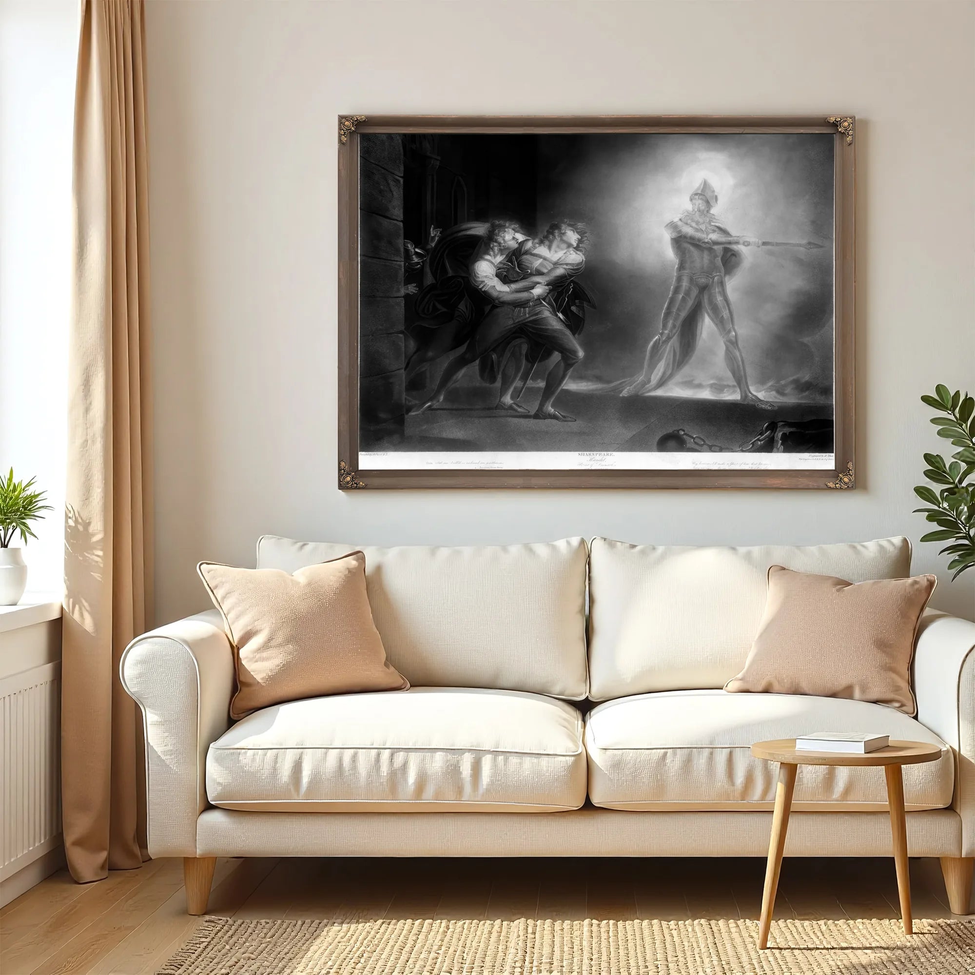 Hamlet, Prince Of Demark Act I Scene Iv By Henry Fuseli Fine Art Print