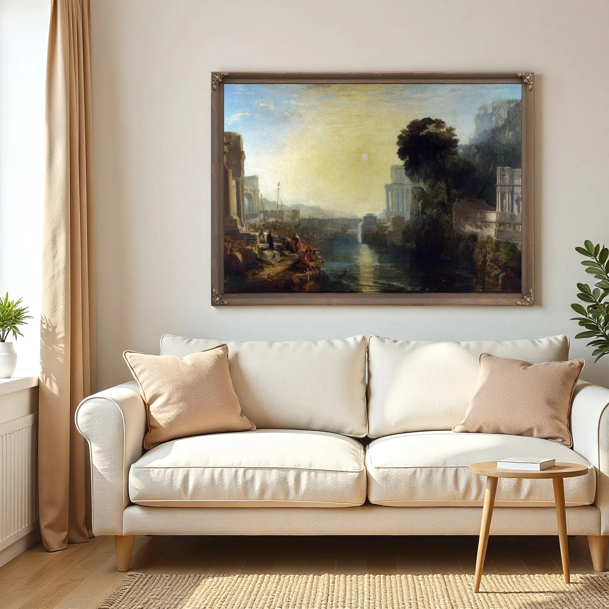 Dido Building Carthage 1815 By Joseph Mallord William Turner Fine Art Print