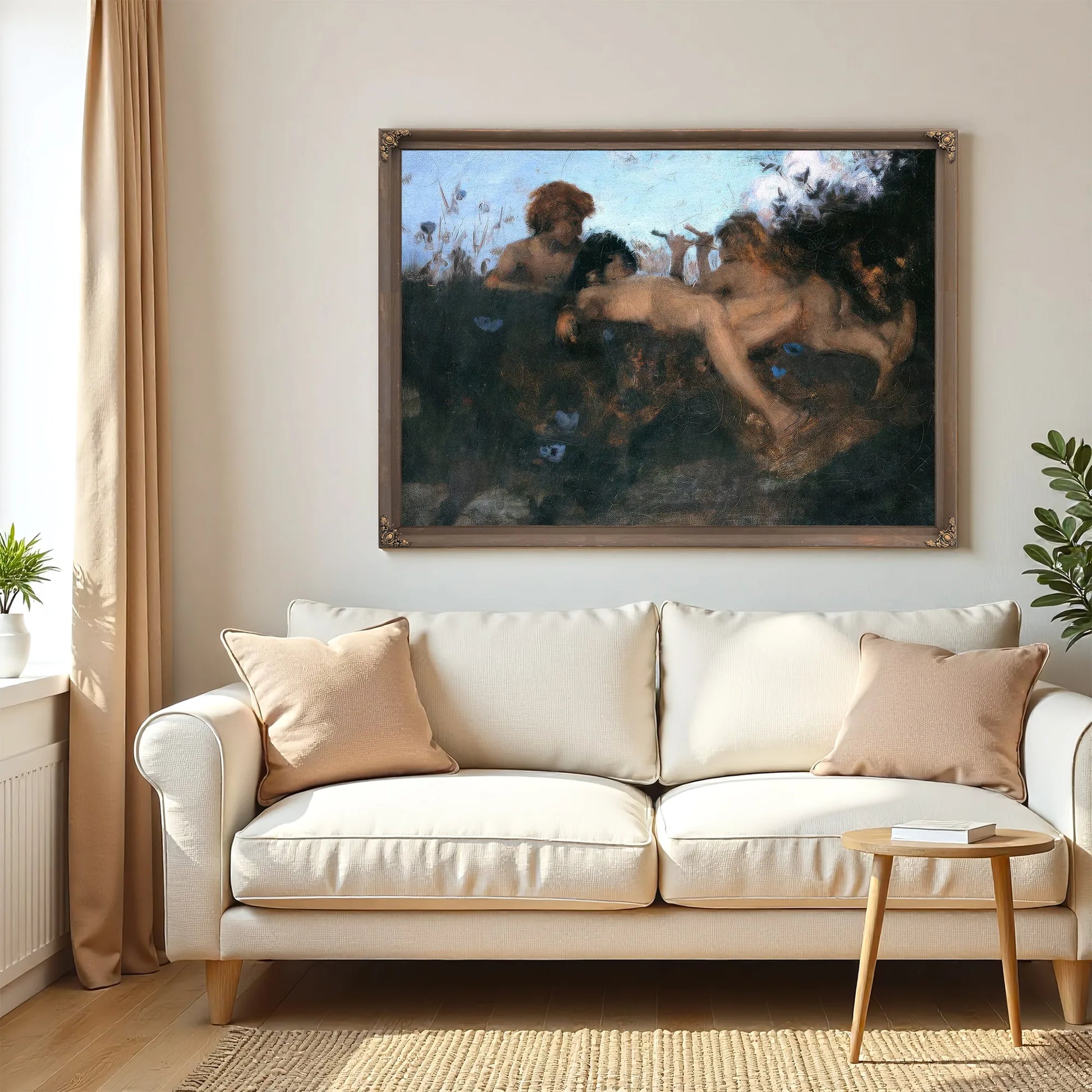 A Summer Idyl By John Singer Sargent Fine Art Print