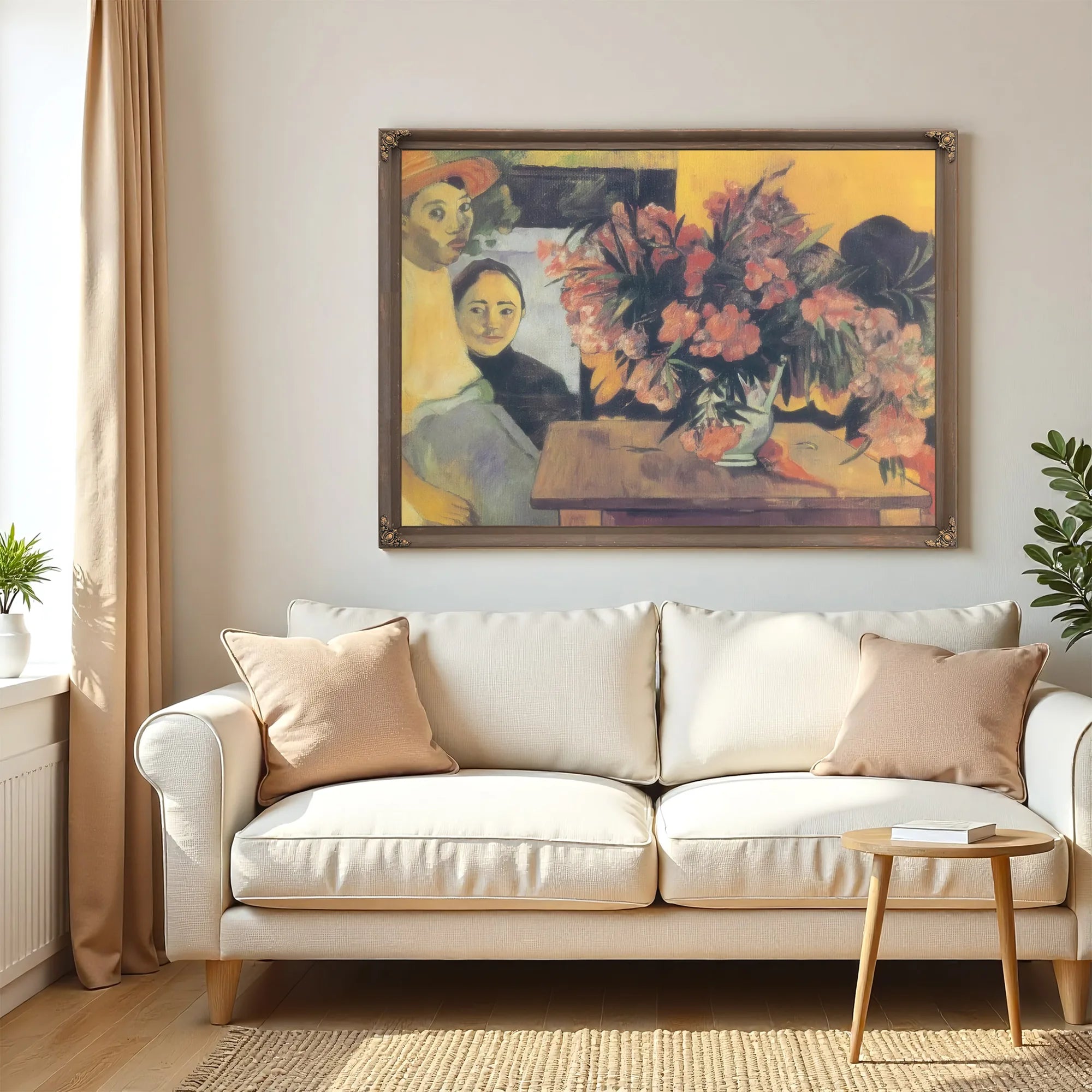 Te Tiare Farani ( Flowers Of France) By Paul Gauguin Fine Art Print