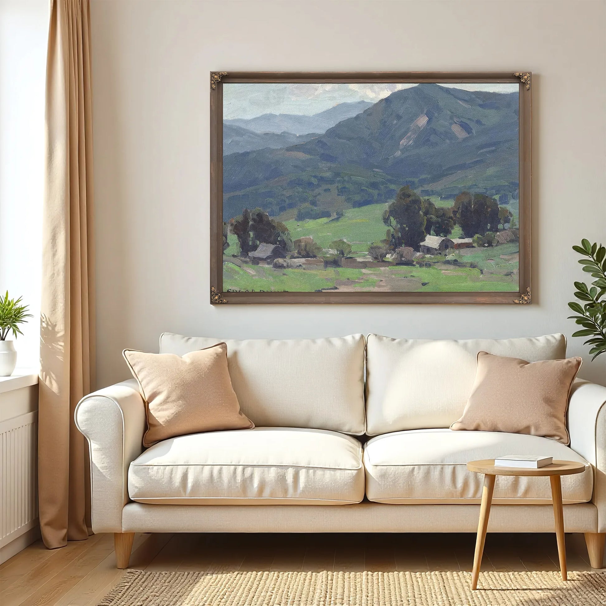 Scene Near Calabasas By Edgar Payne Fine Art Print