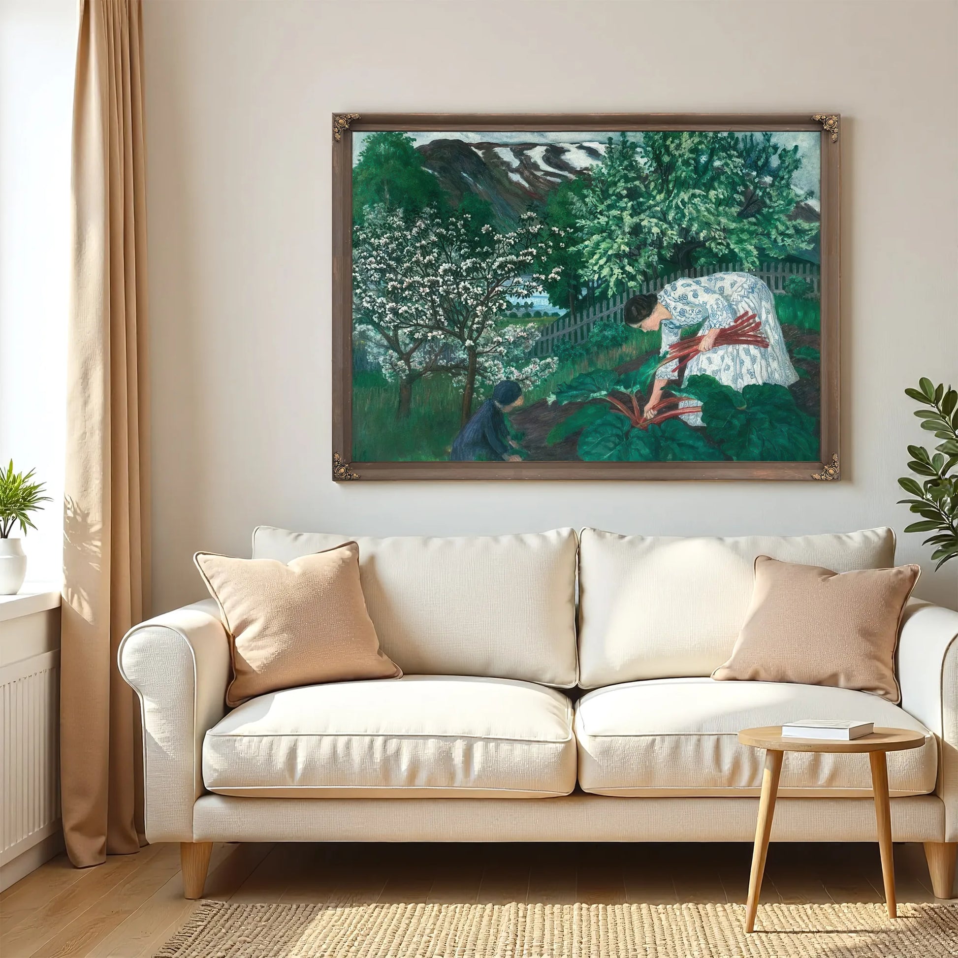 Rhubarb By Nicolai Astrup Fine Art Print