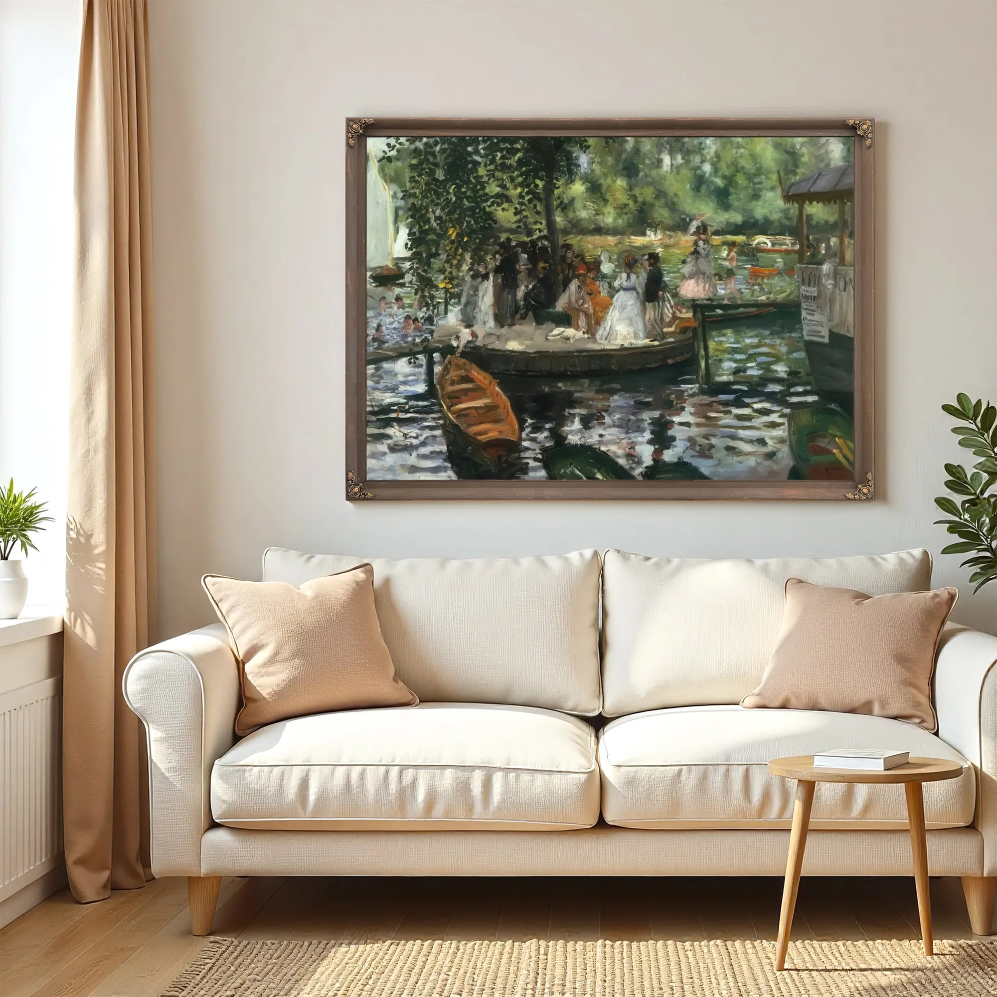 La Grenouillere 1869 By Claude Monet Fine Art Print